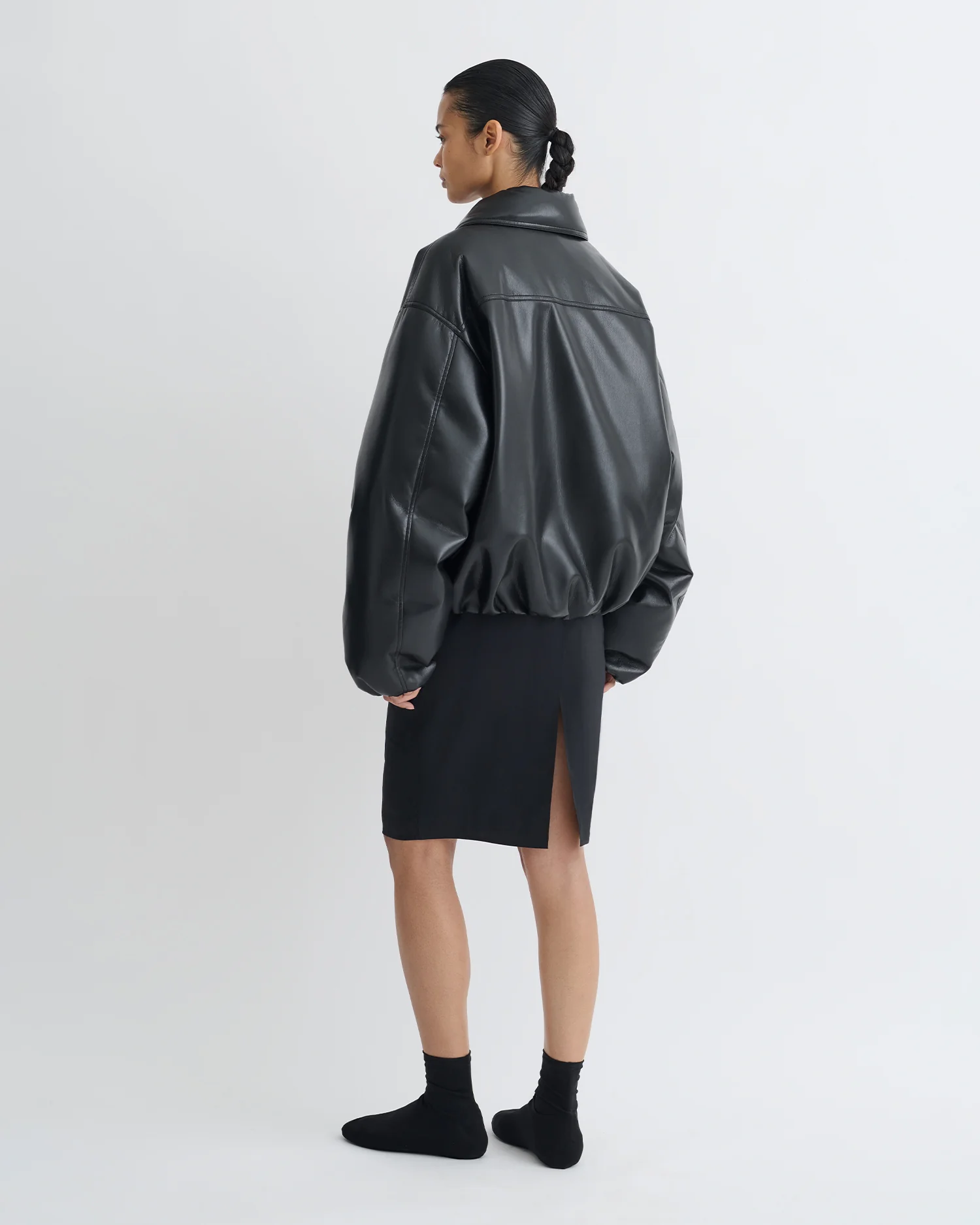 Asger - Padded Okobor™ jacket - Black - Image 9