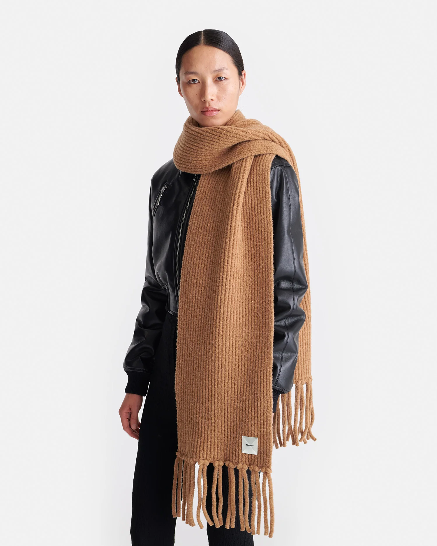 Ives - Boucle scarf - Camel - Image 3