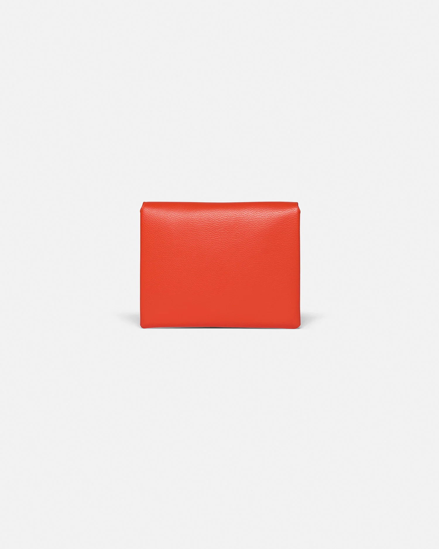 Folded - Leather cardholder - Red/Moonbeam - Image 2