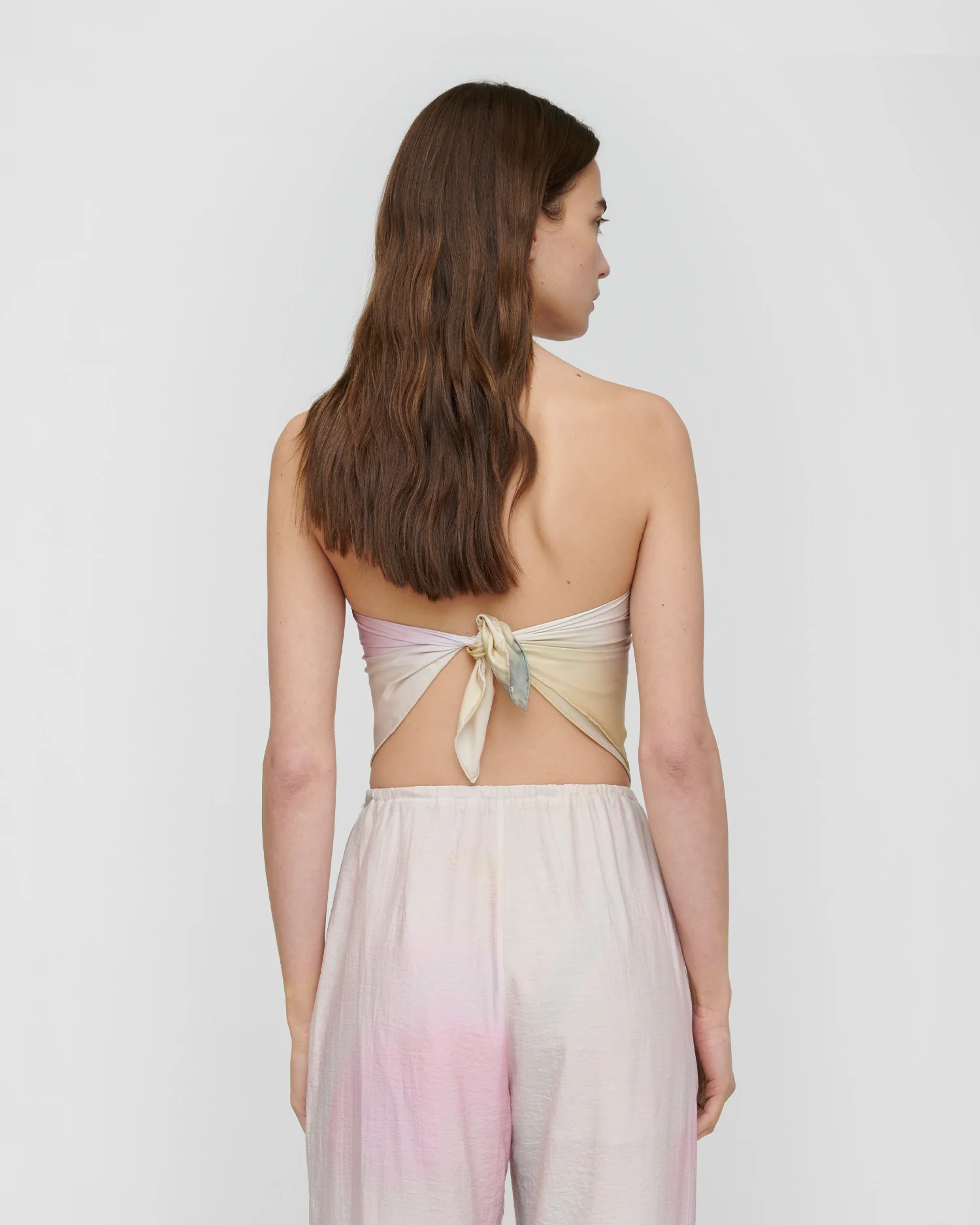 Shoul - Silk scarf - Sunrise Haze - Image 3