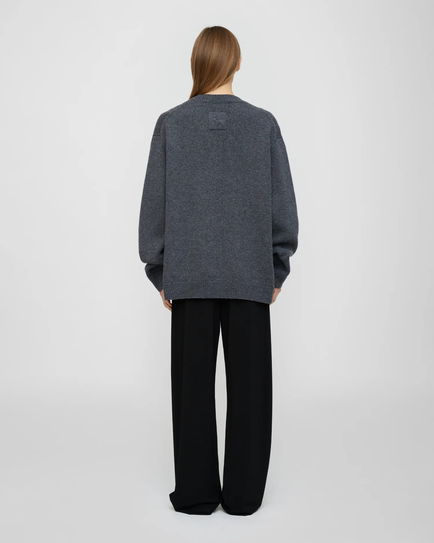 Renea - Wool blend sweater - Storm Grey - Image 5