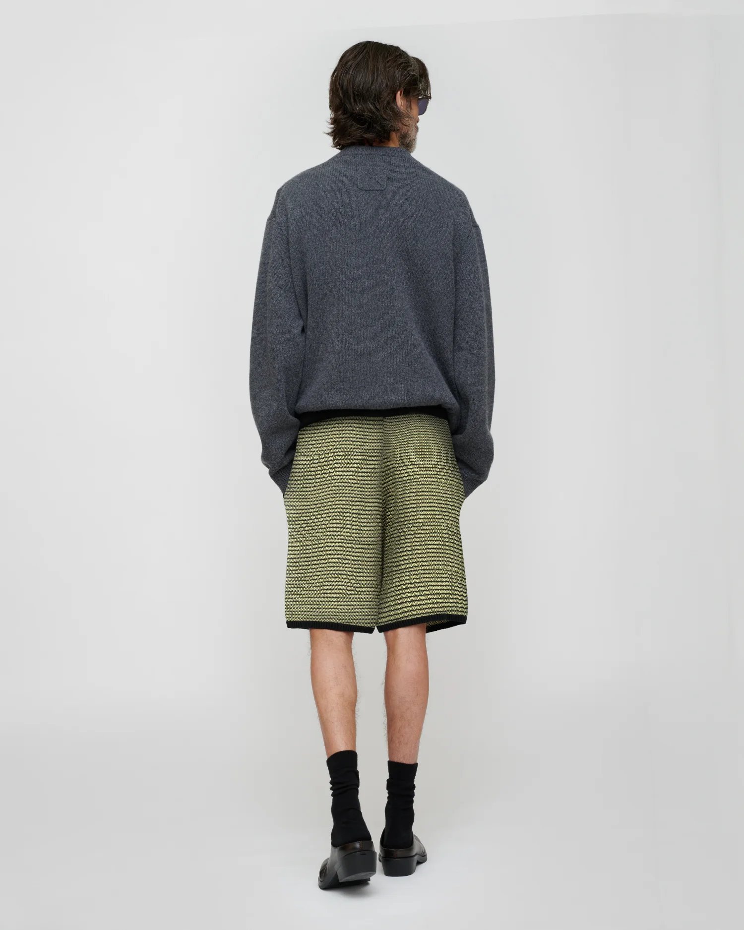 Renea - Wool blend sweater - Storm Grey - Image 6