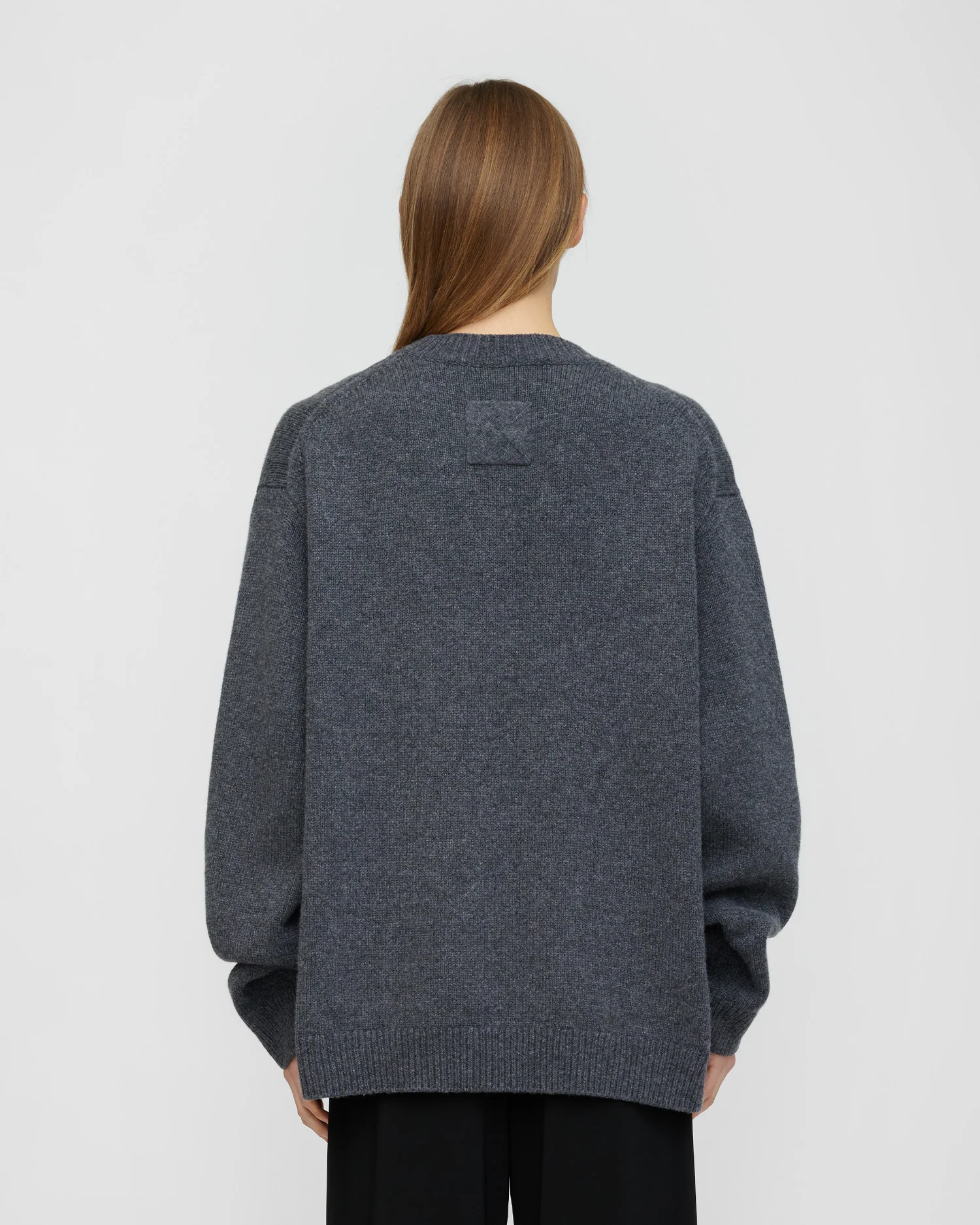 Renea - Wool blend sweater - Storm Grey - Image 7