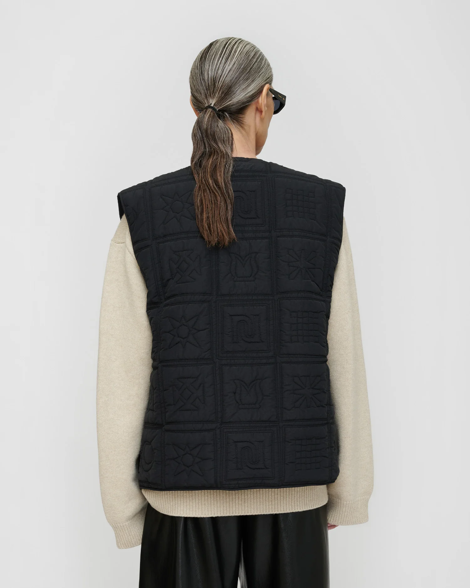 Renea - Wool blend sweater - Creme - Image 7