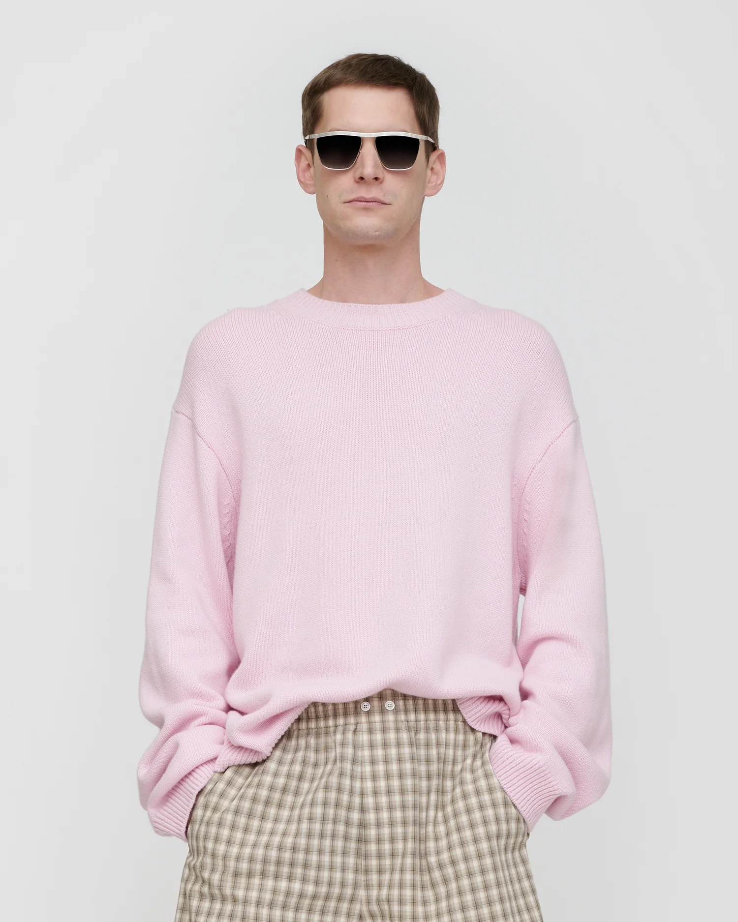 Renea - Wool blend sweater - Pink - Image 8