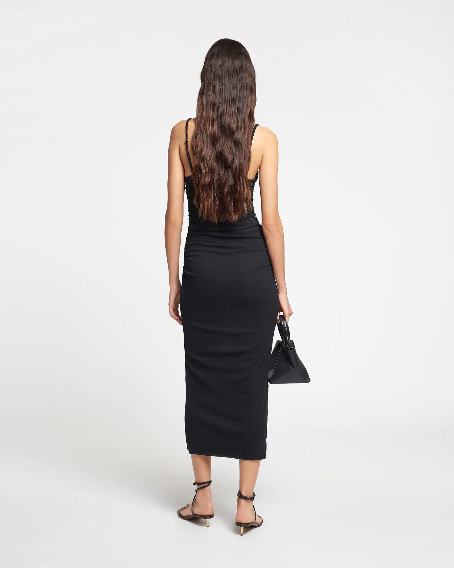 Alexa - Midi Dress - Black - Image 2