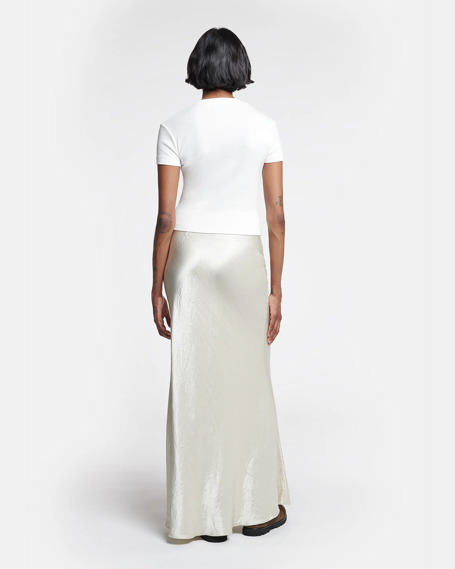 Axton - Cropped t-shirt - Off White - Image 4