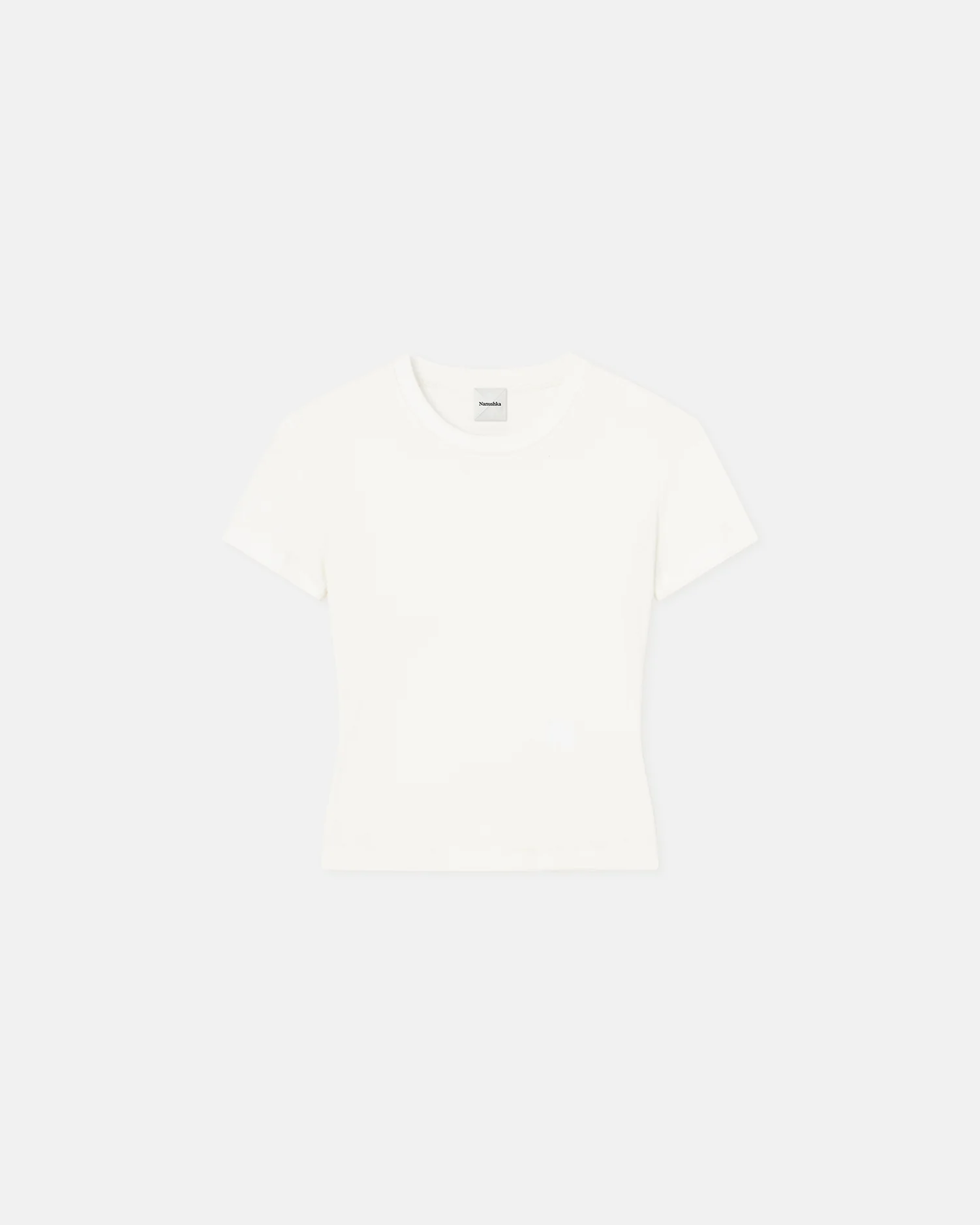 Axton - Cropped t-shirt - Off White - Image 5
