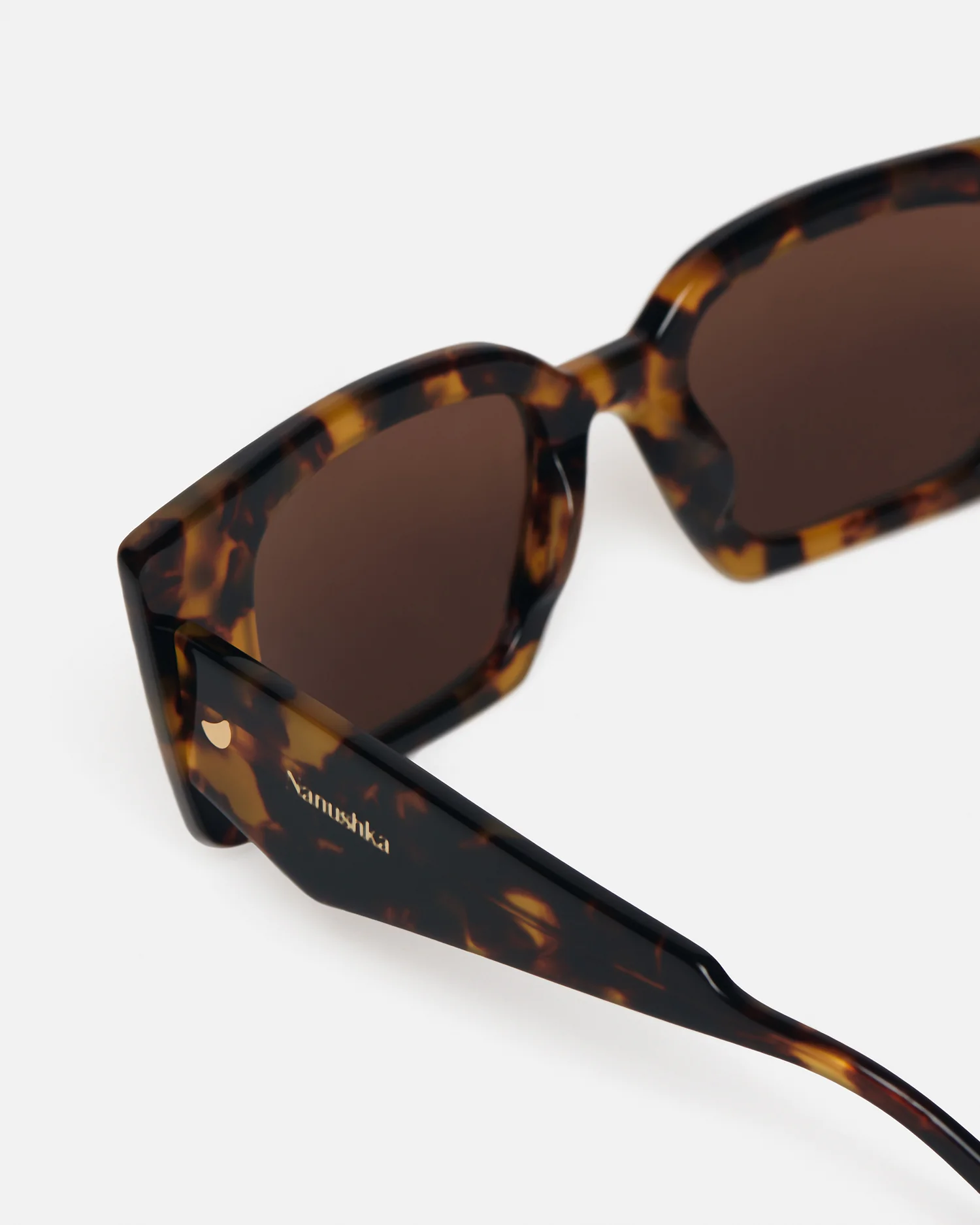 Carmel - Bioplastic sunglasses - Dark Amber - Image 3
