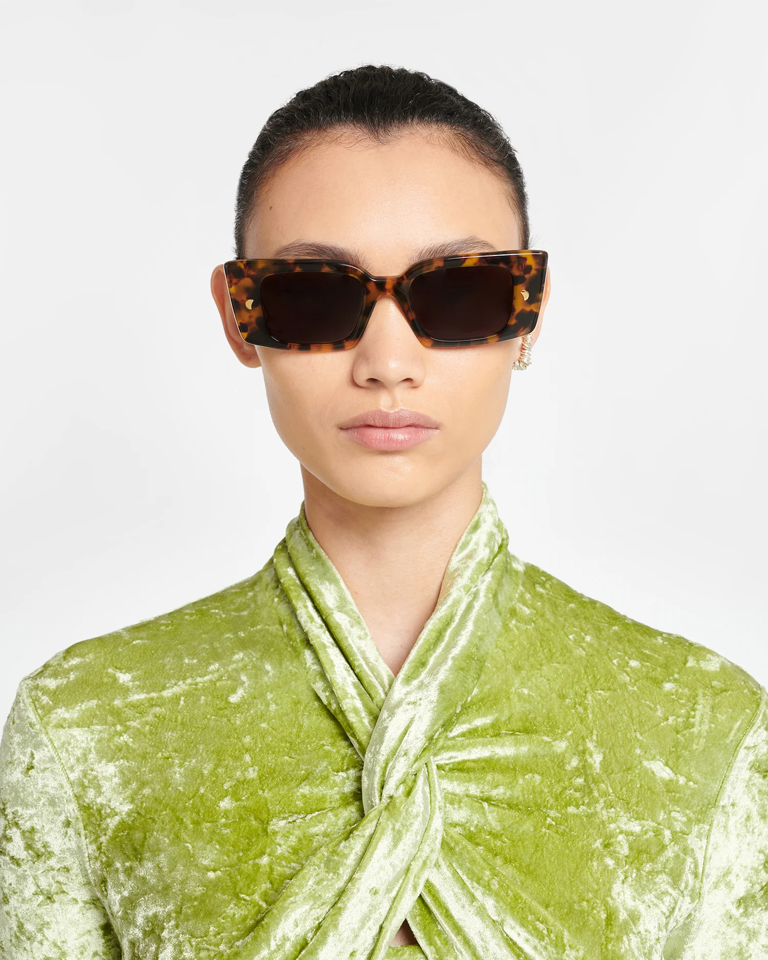 Carmel - Bioplastic sunglasses - Dark Amber - Image 4