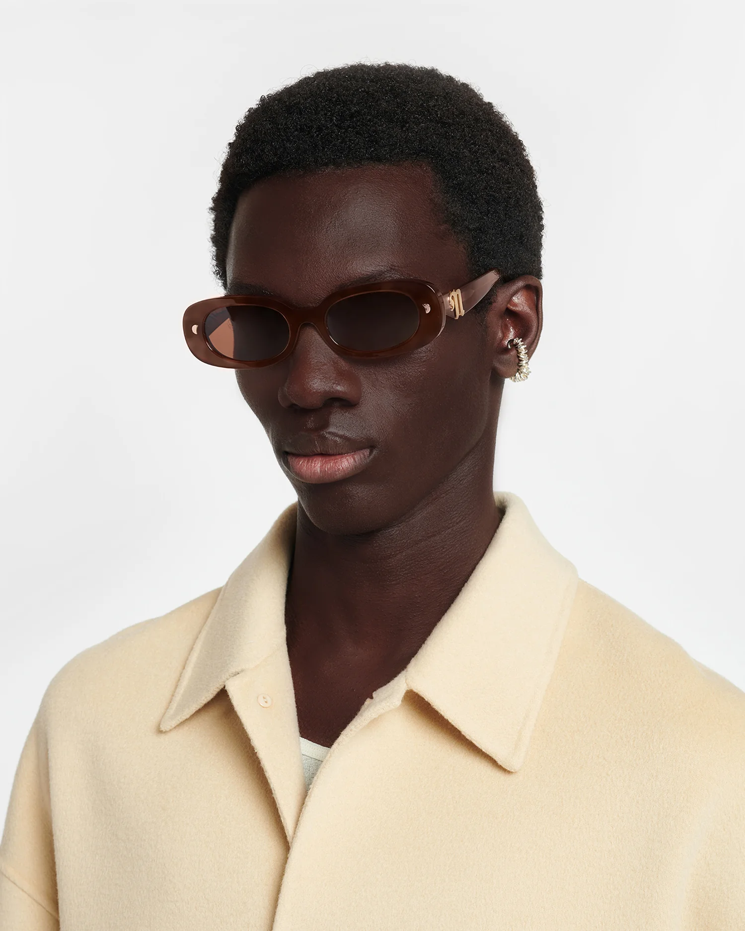 Aliza - Bioplastic sunglasses - Light Turtle - Image 5