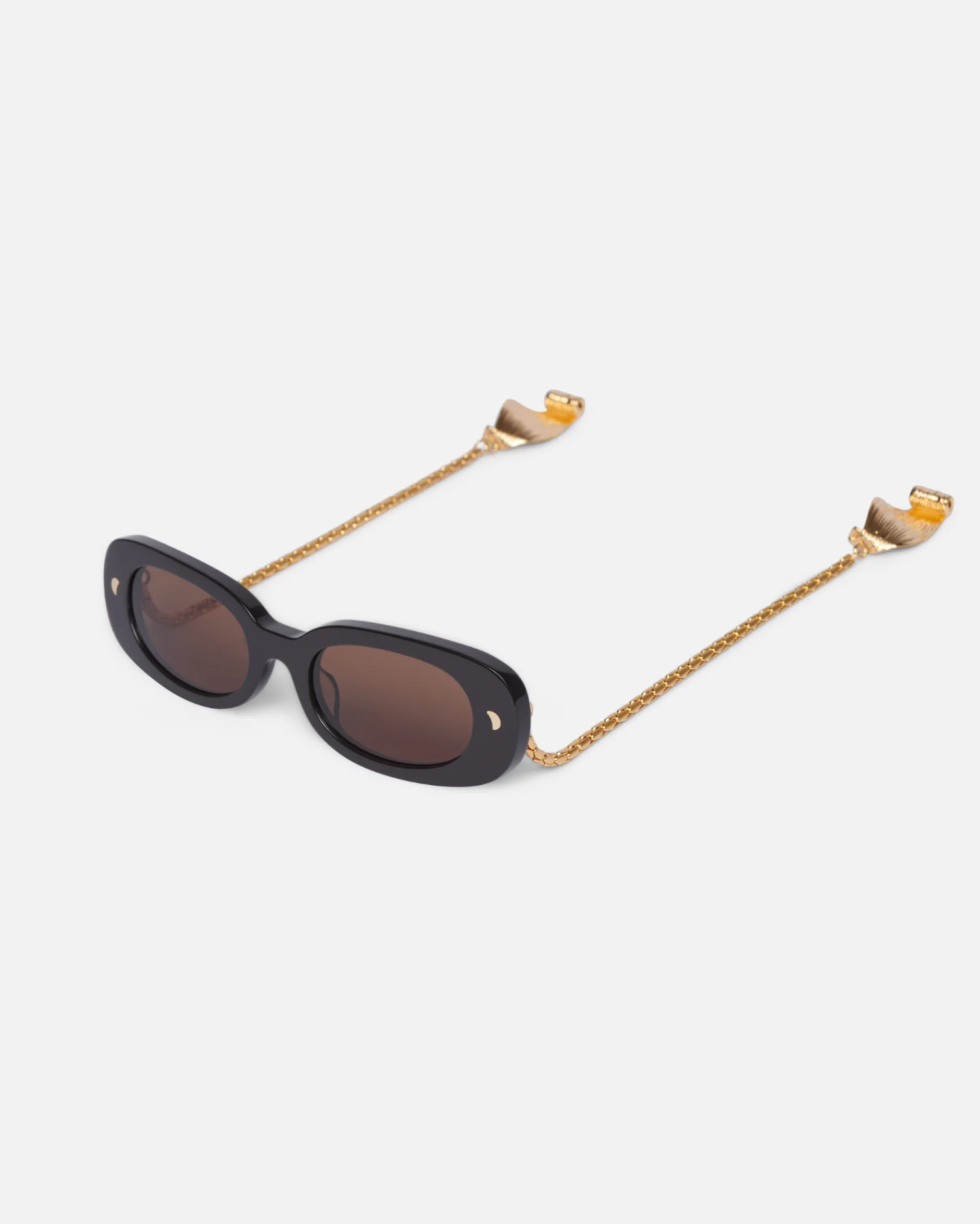 Aliza Charm - Bioplastic sunglasses - Off Black
