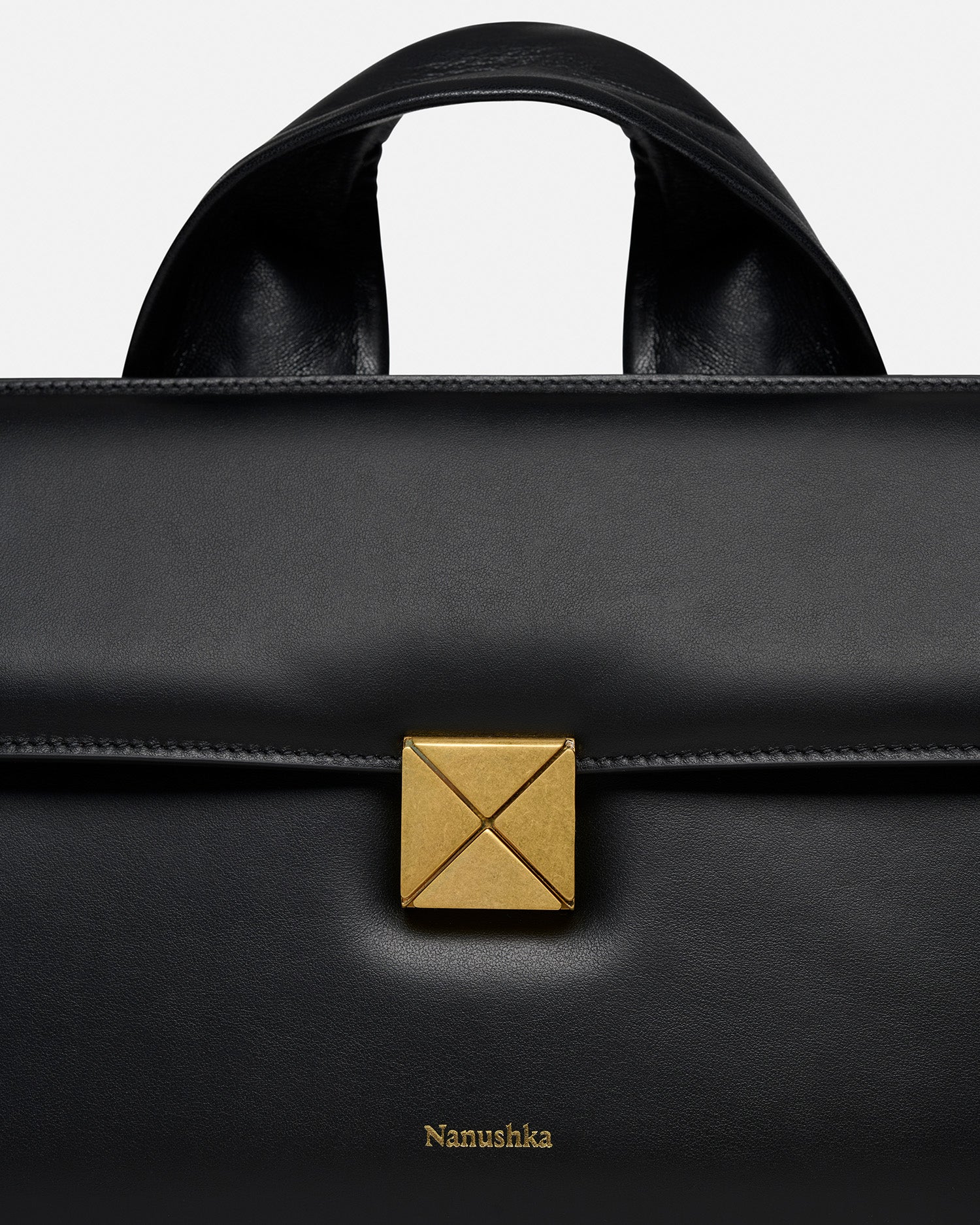 The SANDI Lock - Top handle bag - Black - Image 4