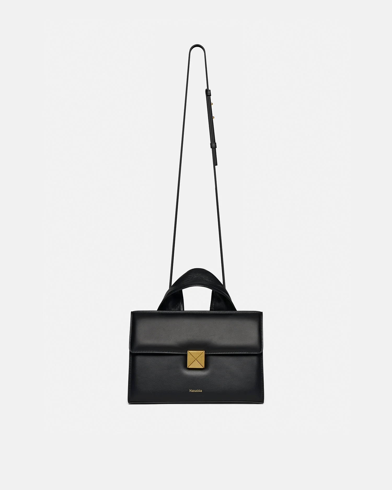 The SANDI Lock - Top handle bag - Black - Image 6