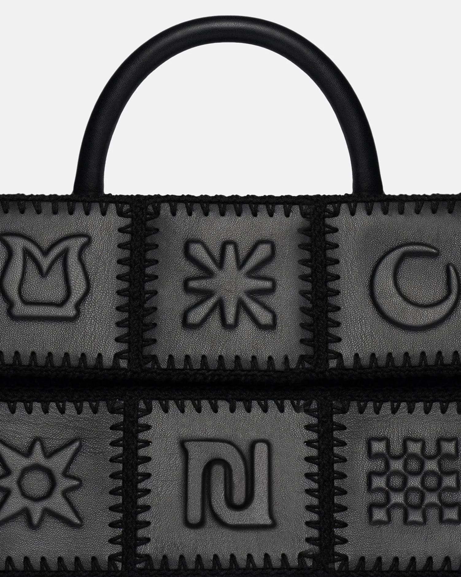 The SANDI Symbol - Top handle bag - Black - Image 4