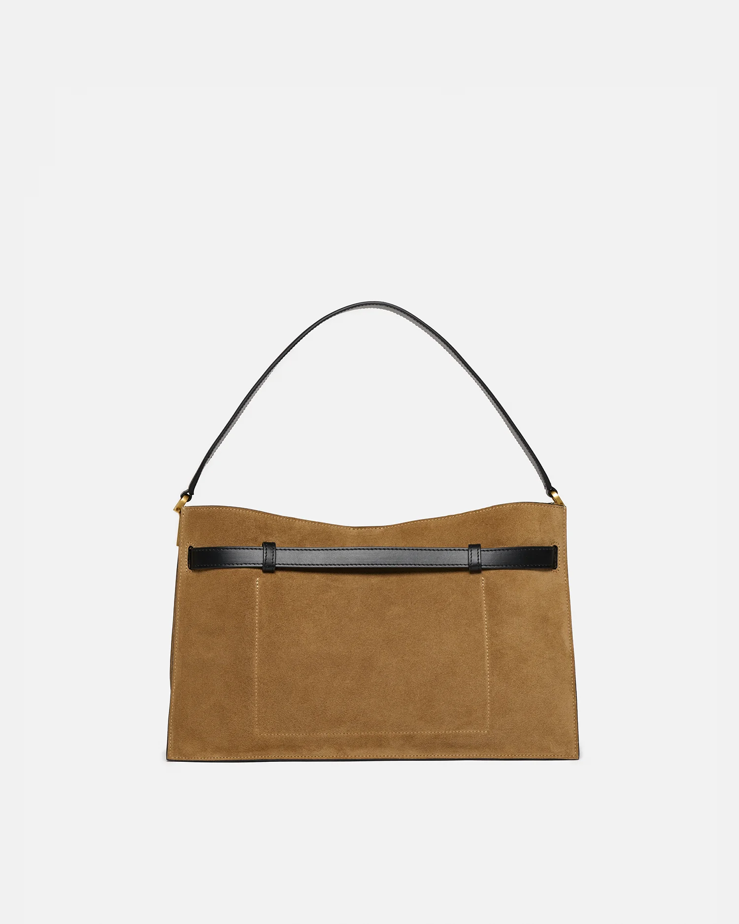 Harmonica - Suede bag - Brown - Image 4