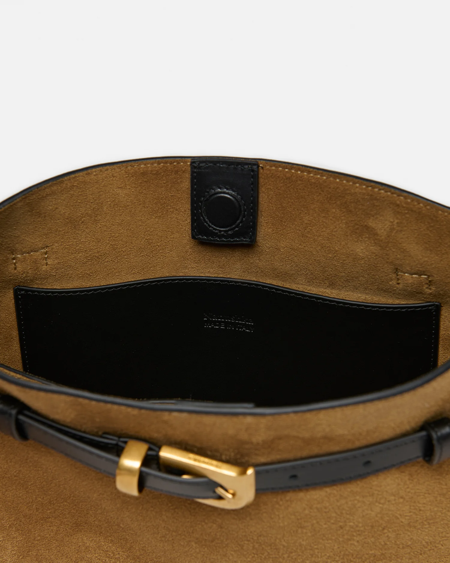 Harmonica - Suede bag - Brown - Image 5