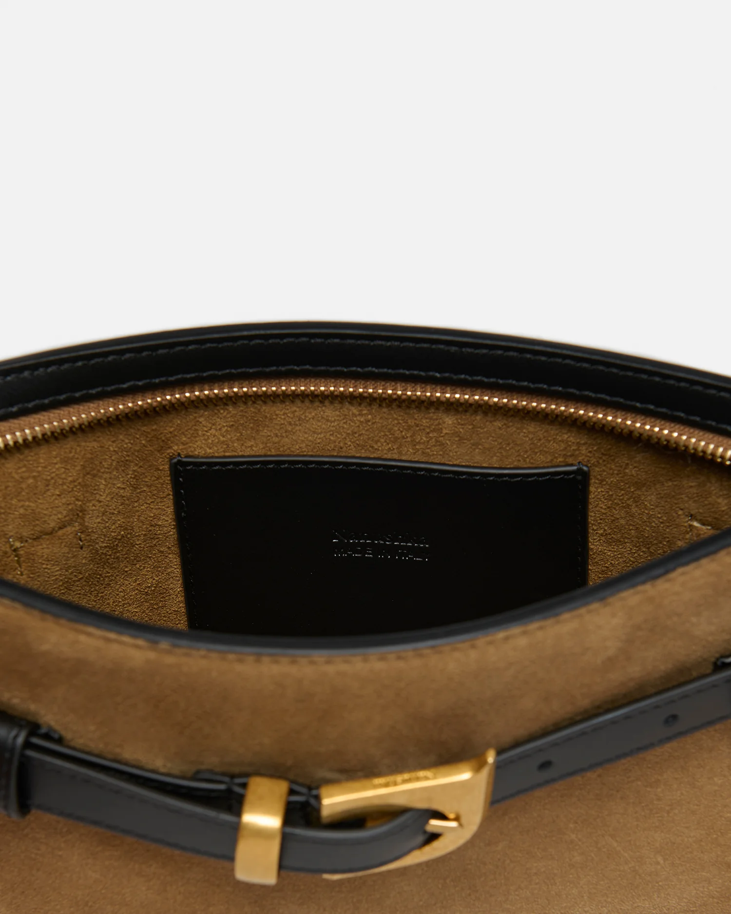 Harmonica Mini - Suede bag - Brown - Image 5