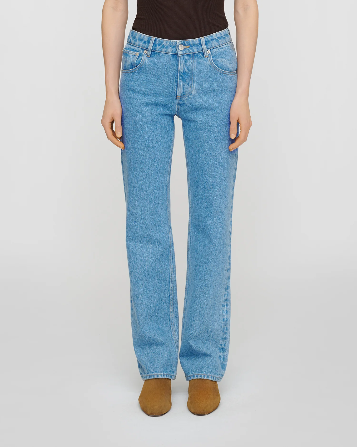 Gwen - Jeans - Mid Blue - Image 3