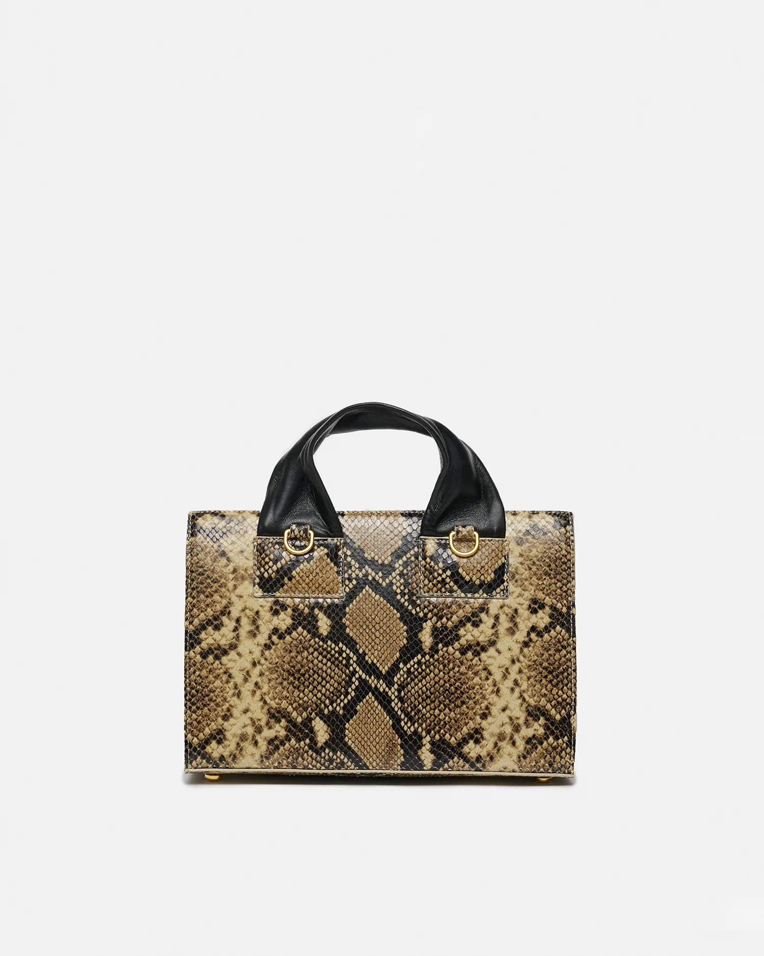 Sandi Lock - Embossed leather bag - Snake - Image 3