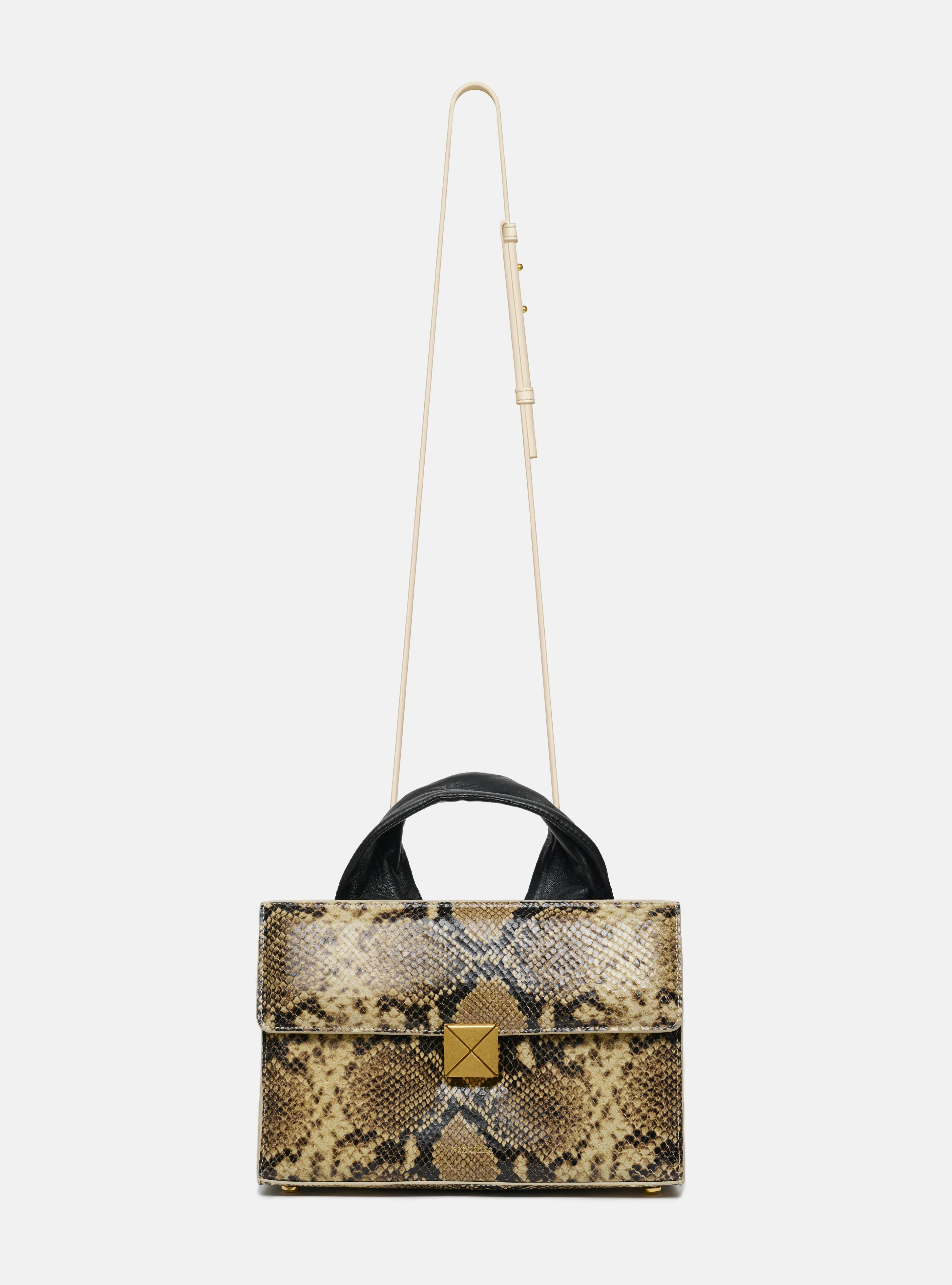 Sandi Lock - Embossed leather bag - Snake - Image 4