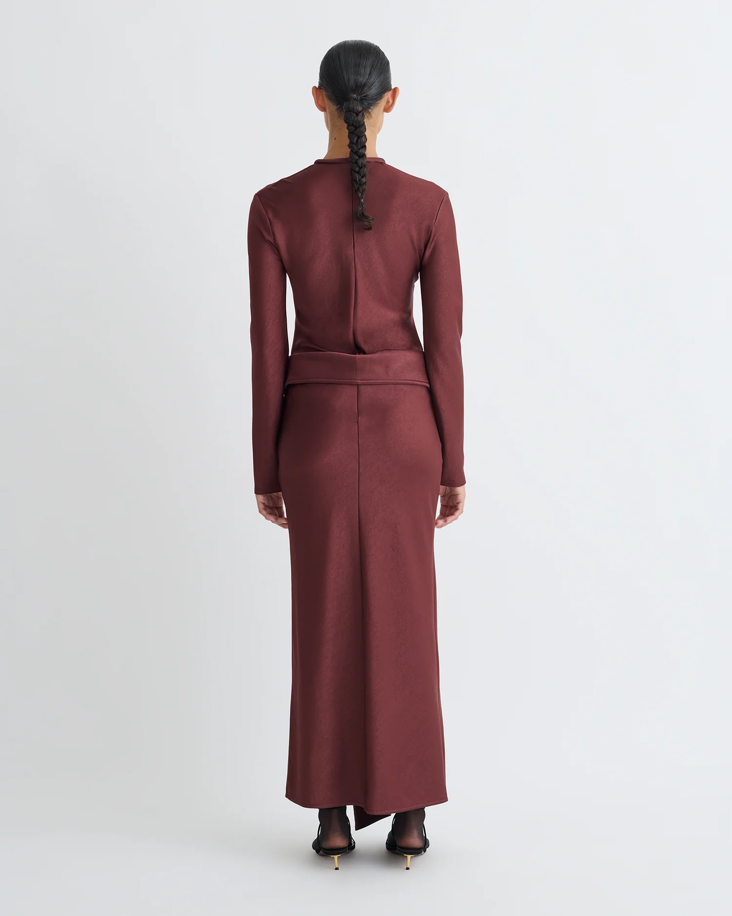 Diah - Maxi dress - Mahogany - Image 2