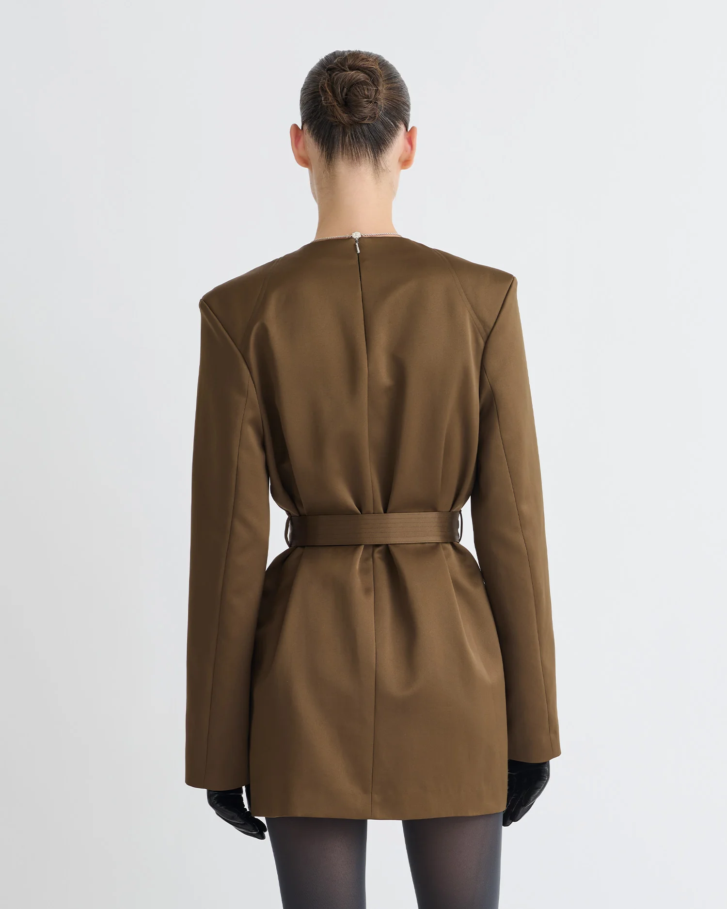 Genaya - Mini dress - Wood - Image 3