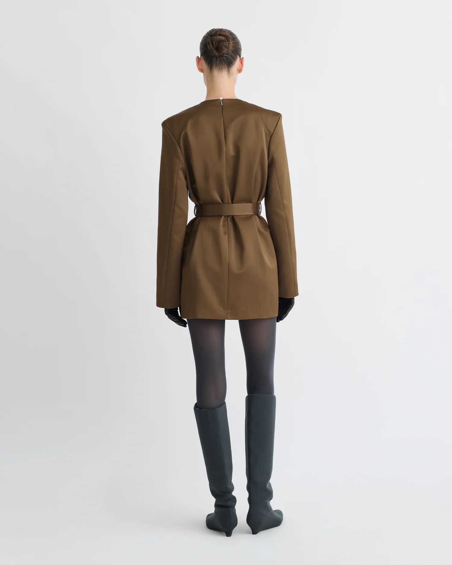 Genaya - Mini dress - Wood - Image 5