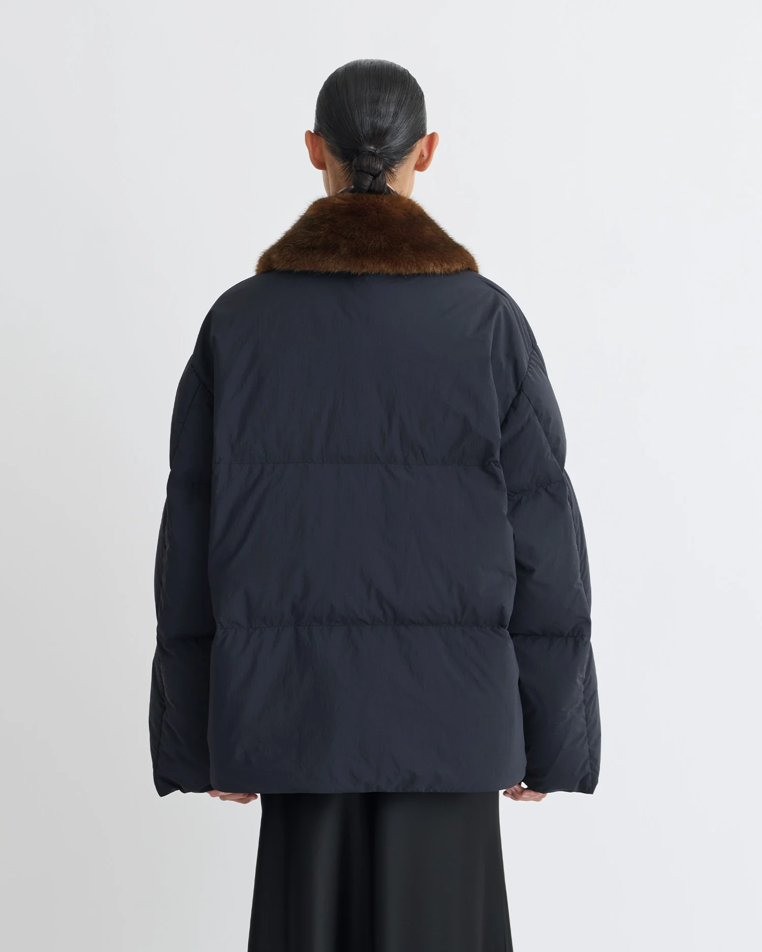 Camey - Padded jacket - Black/Dark Brown - Image 4