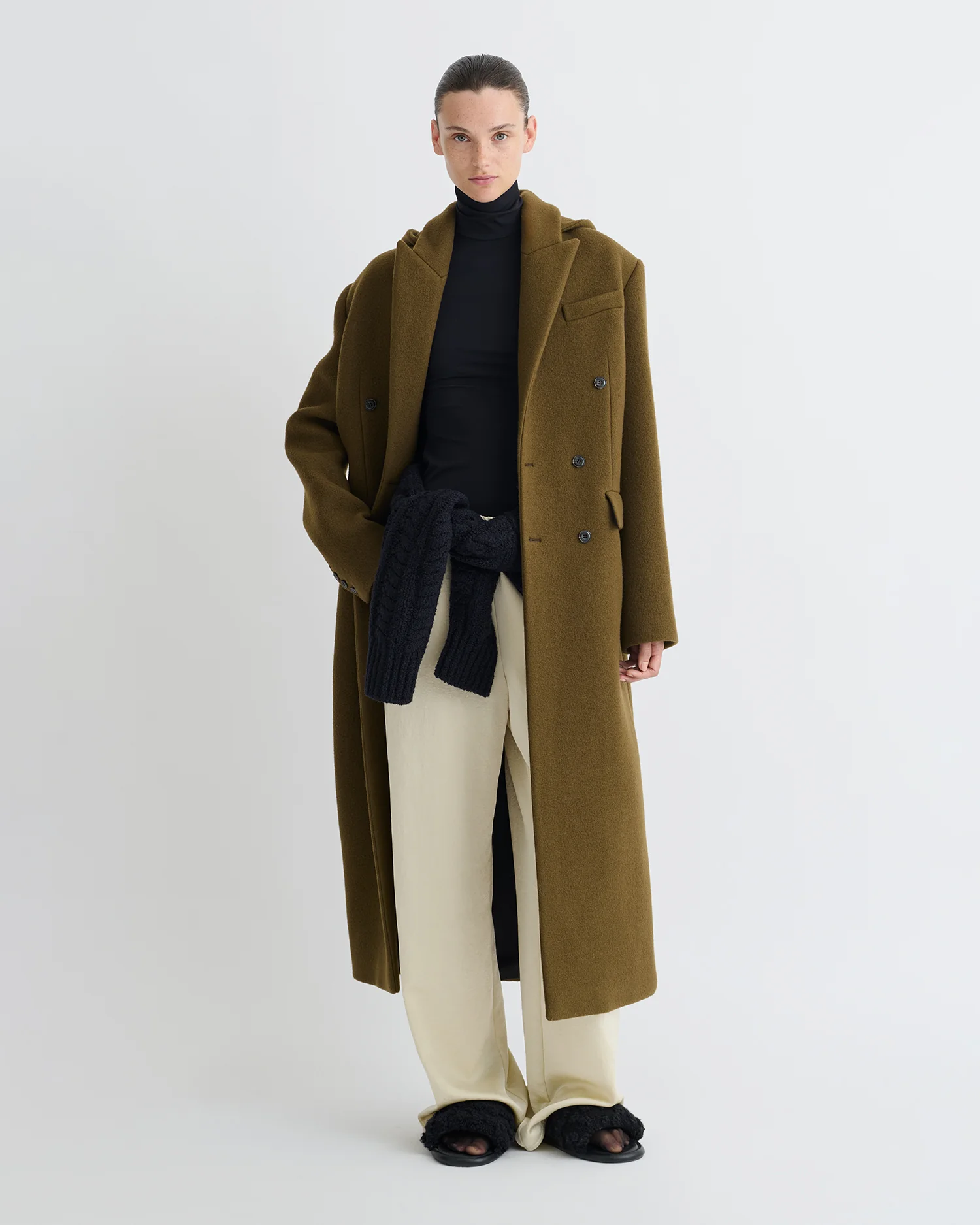 Melva - Coat - Wood - Image 4