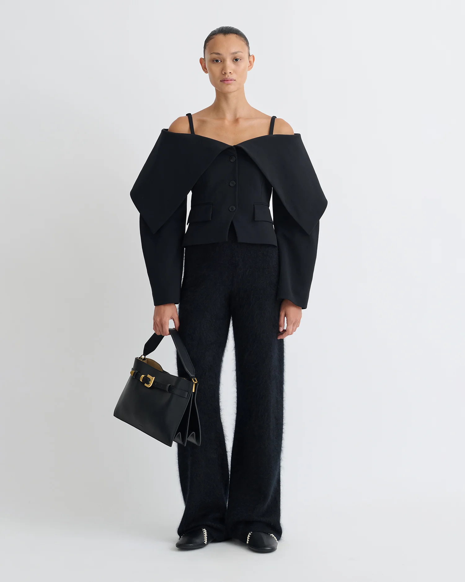 Amantha - Structured blazer - Black - Image 4