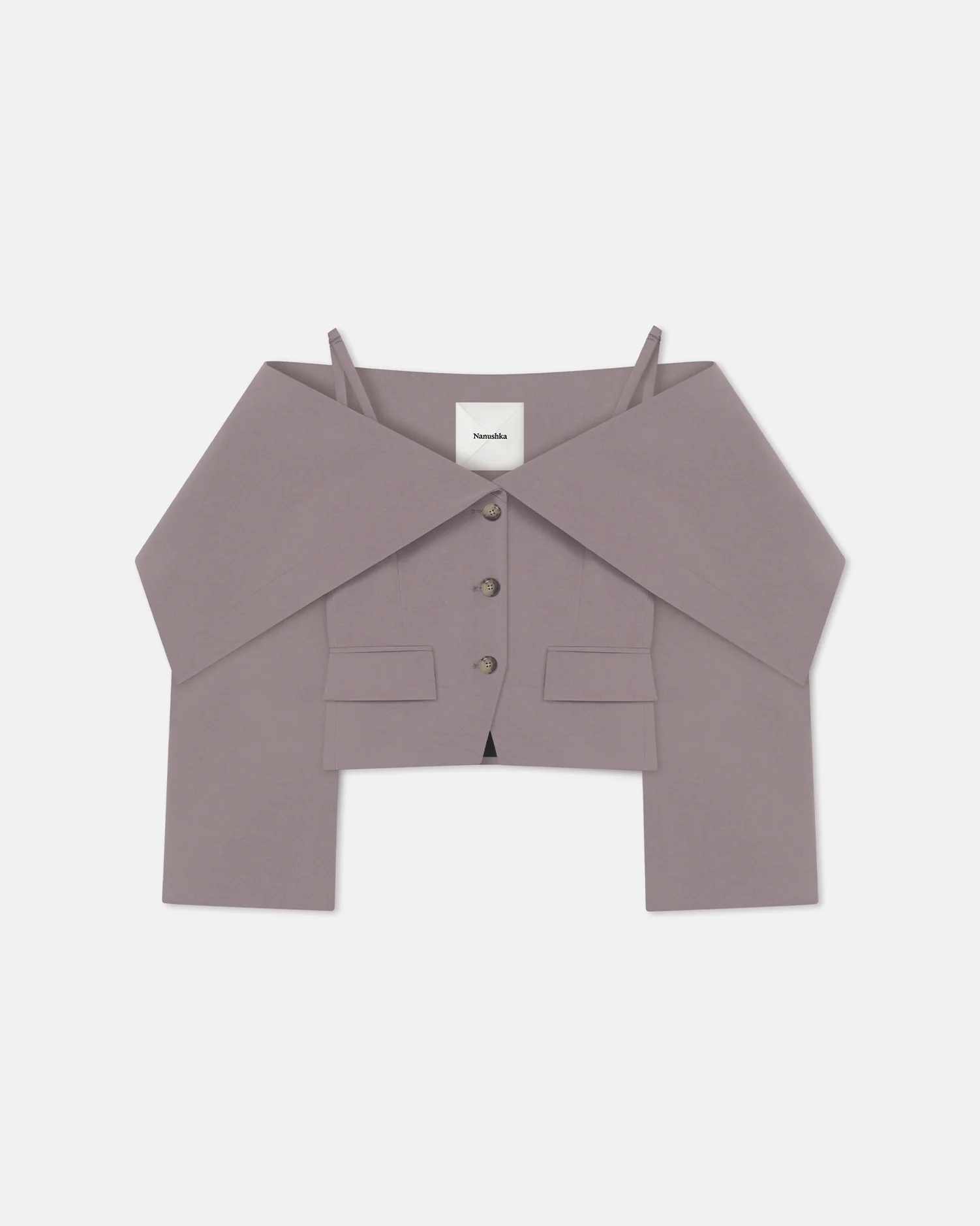 Amantha - Structured blazer - Grey