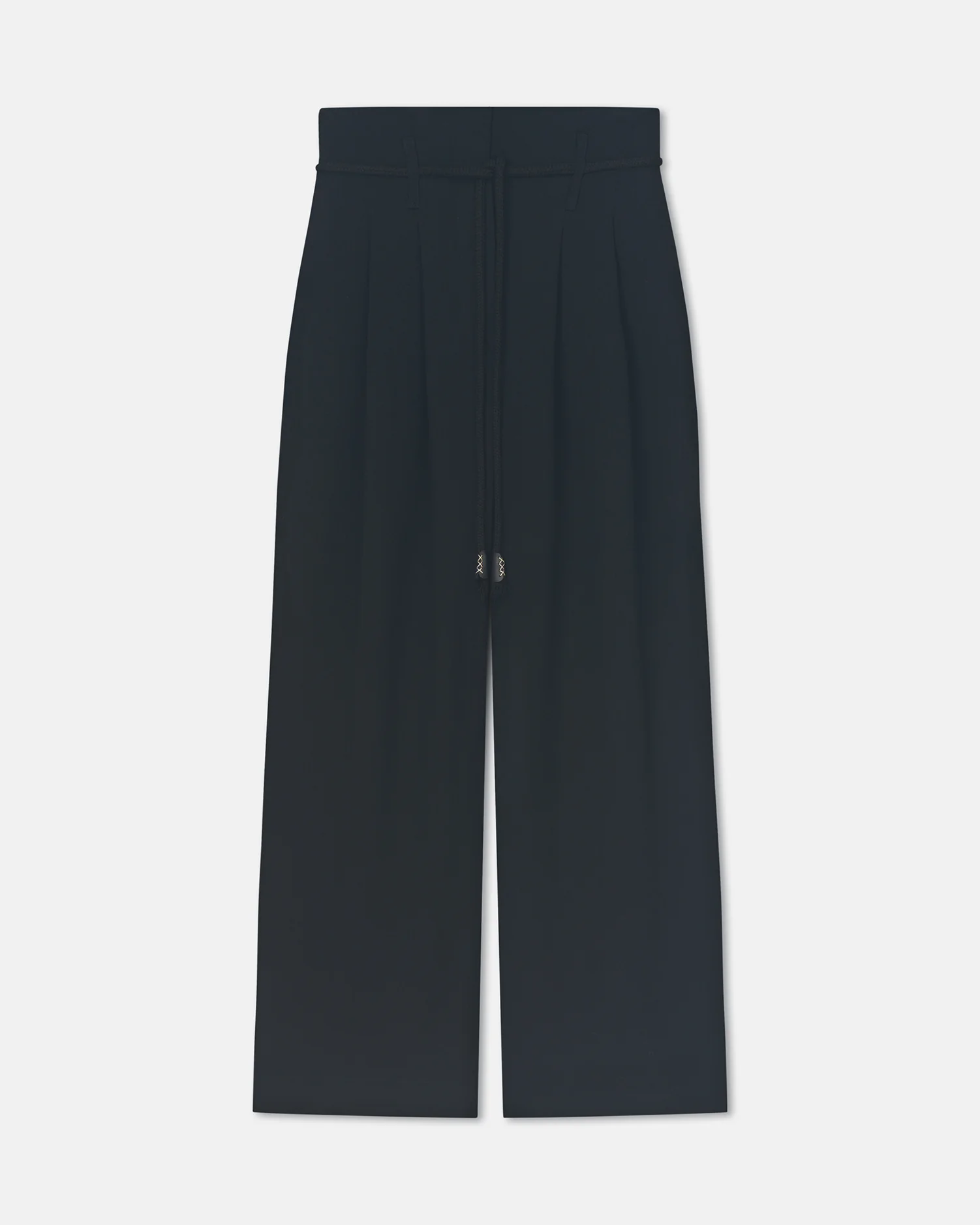 Nevada - Belted pants - Black
