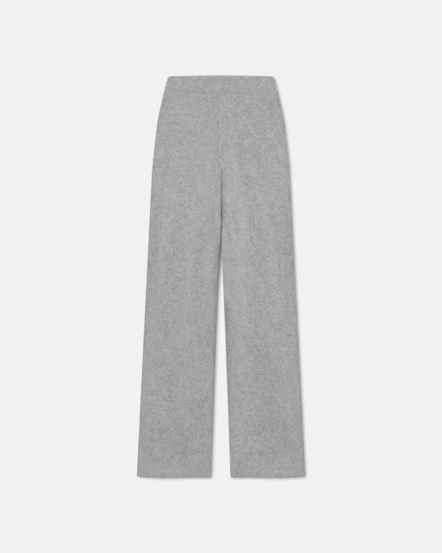 Ewerly - Brushed cashmere pants - Grey - Image 2