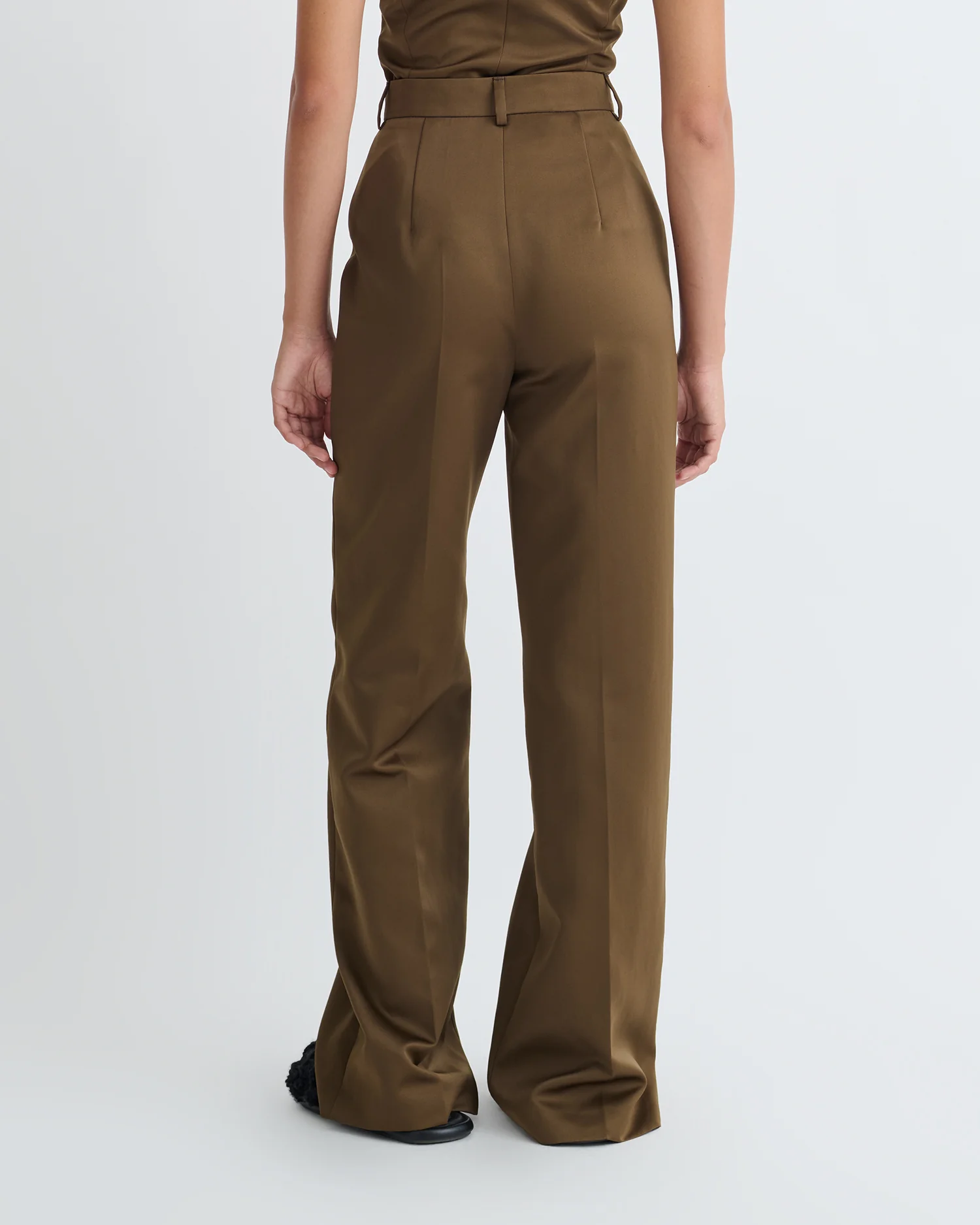 Franny - Structured pants - Wood - Image 7