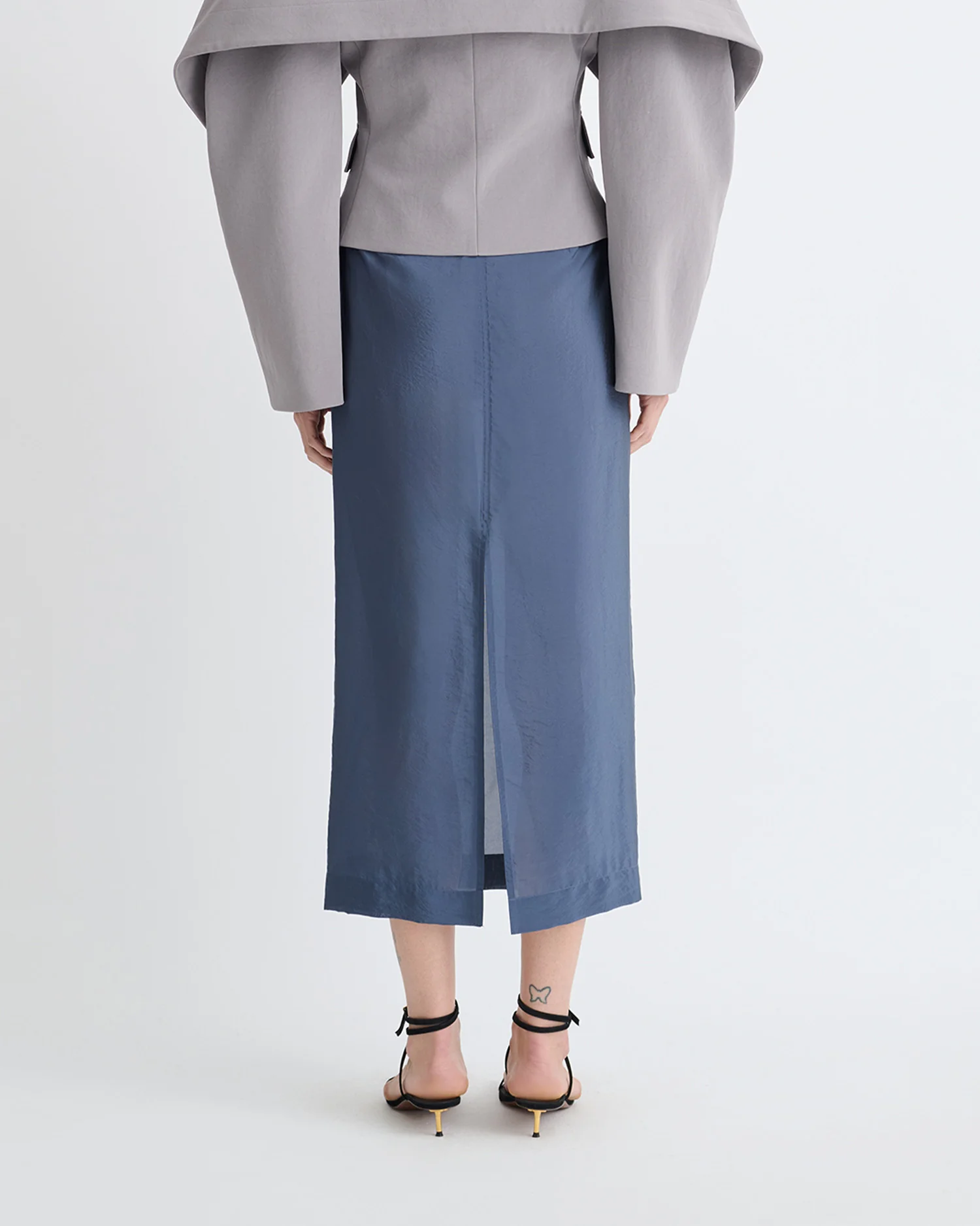 Ciar - Midi skirt - Denim Blue - Image 4