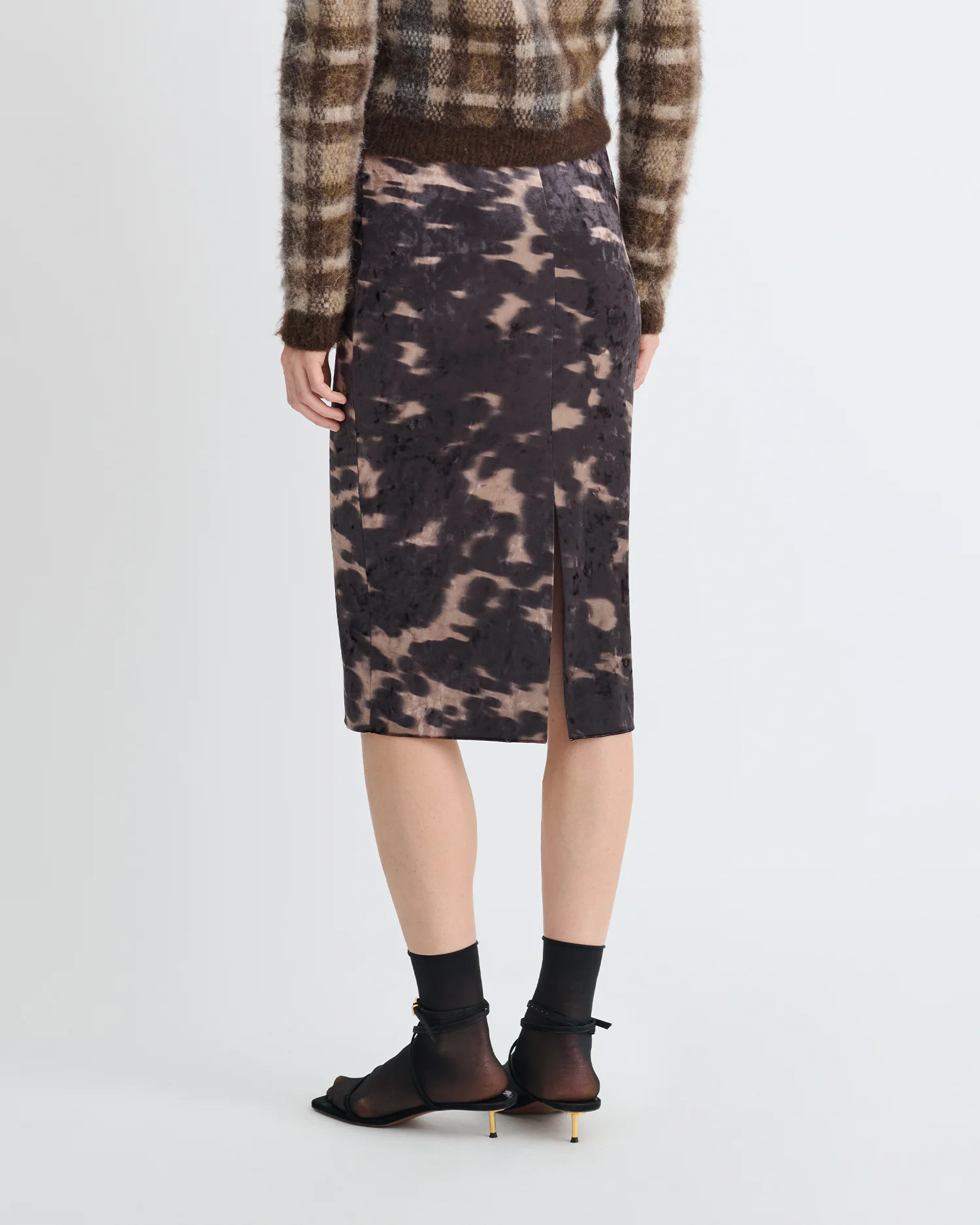 Carisa - Midi skirt - Midnight Mocha Brown - Image 5