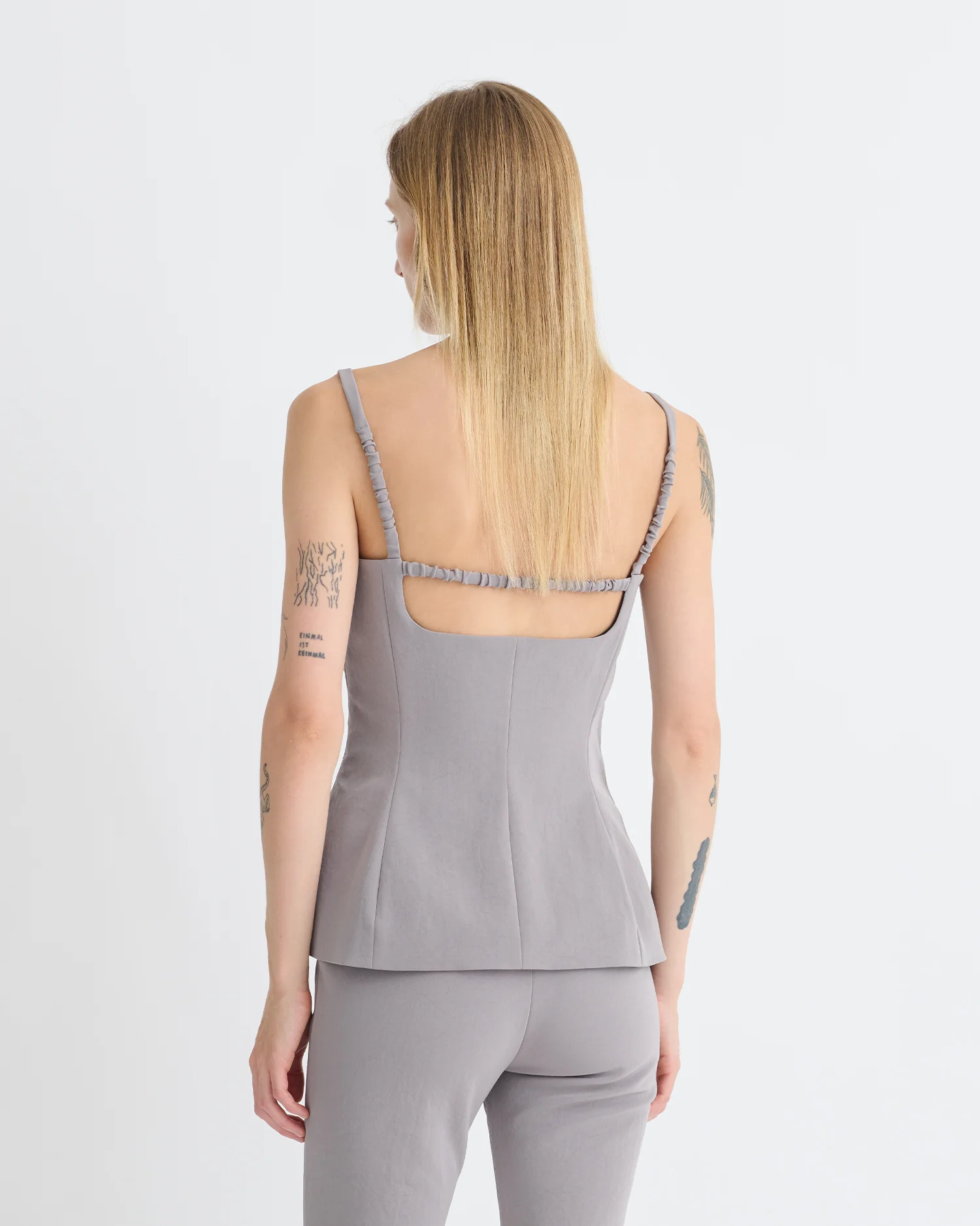 Laree - Structured top - Grey - Image 3