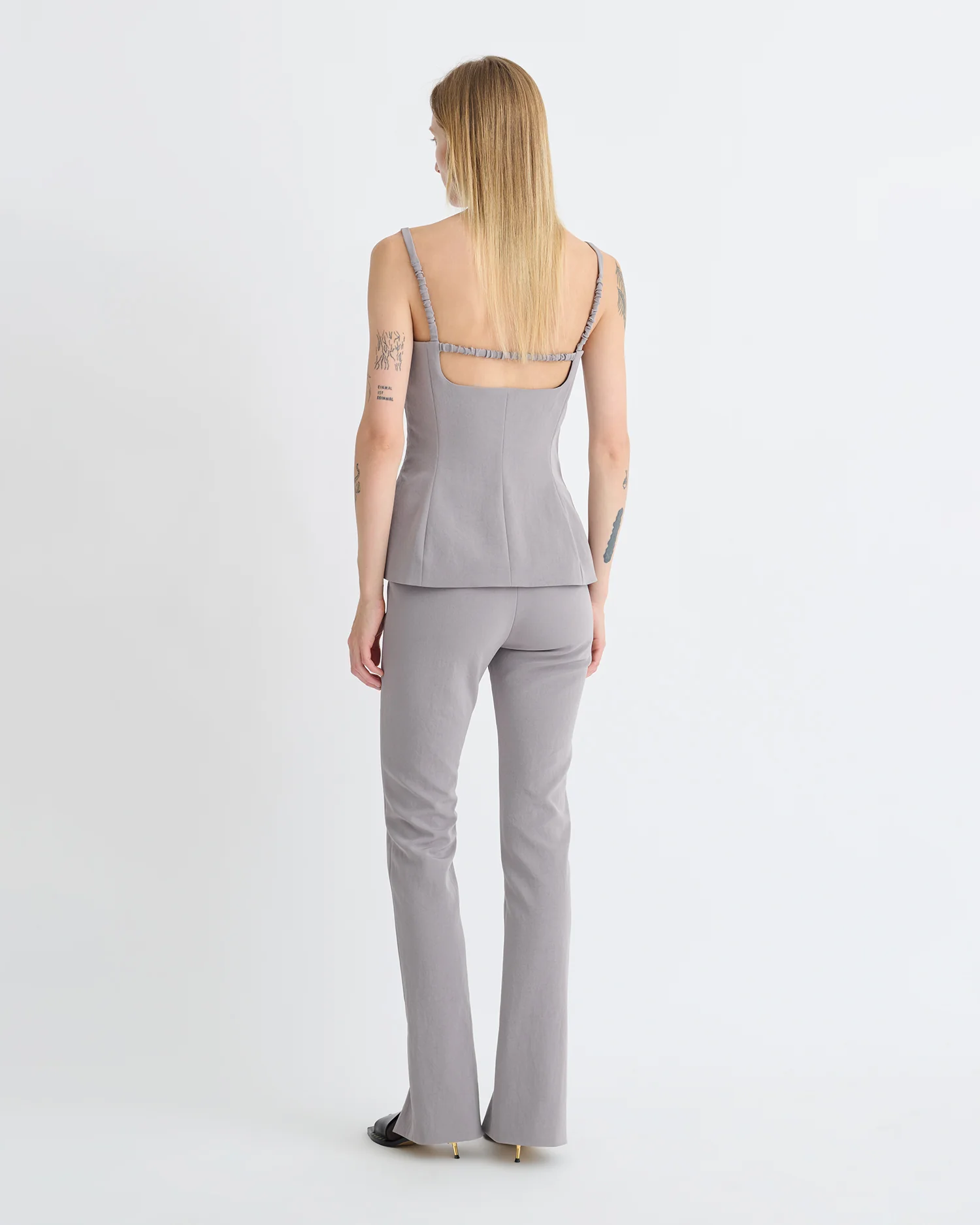 Laree - Structured top - Grey - Image 5