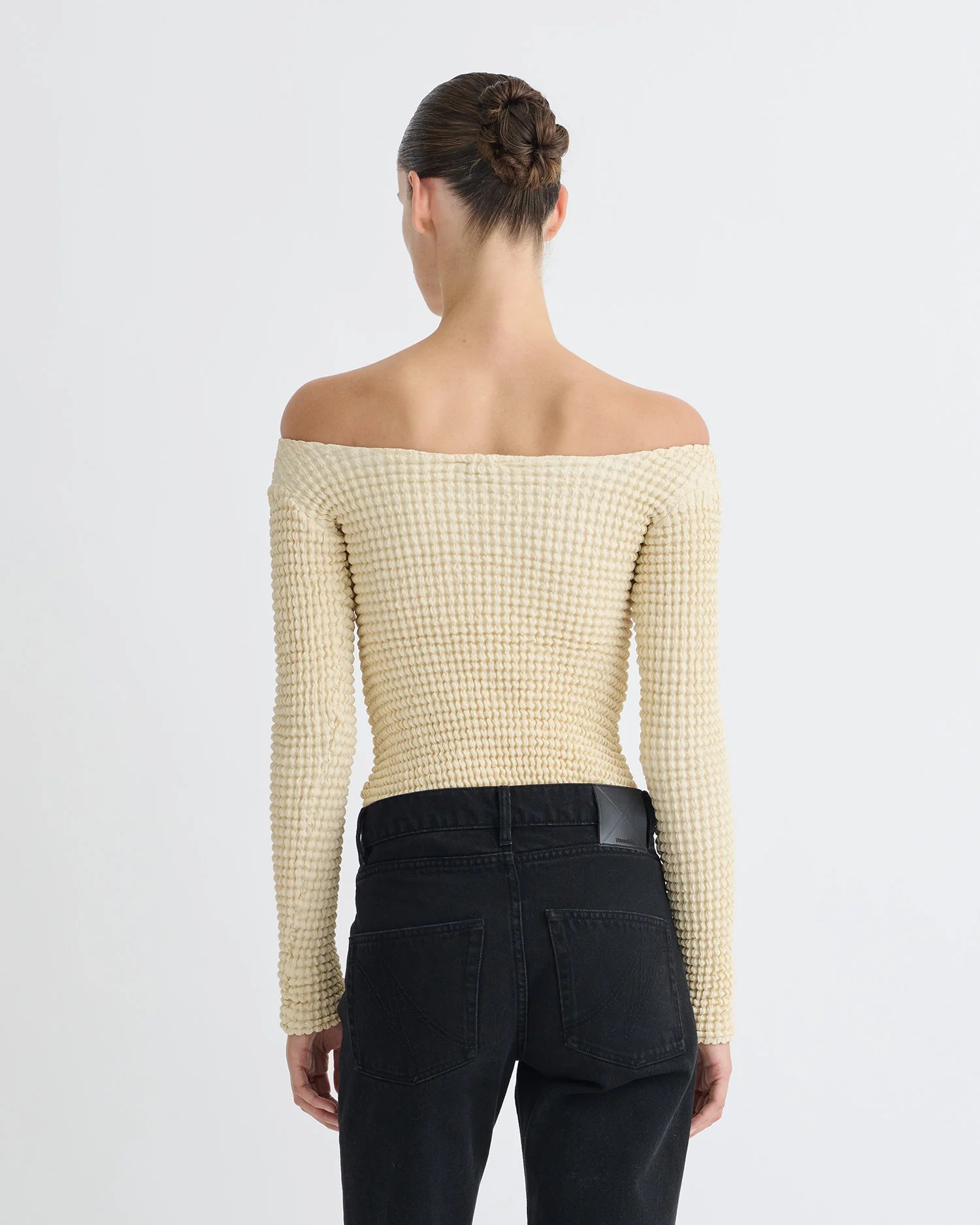 Elita - Long sleeve top - Oat - Image 7
