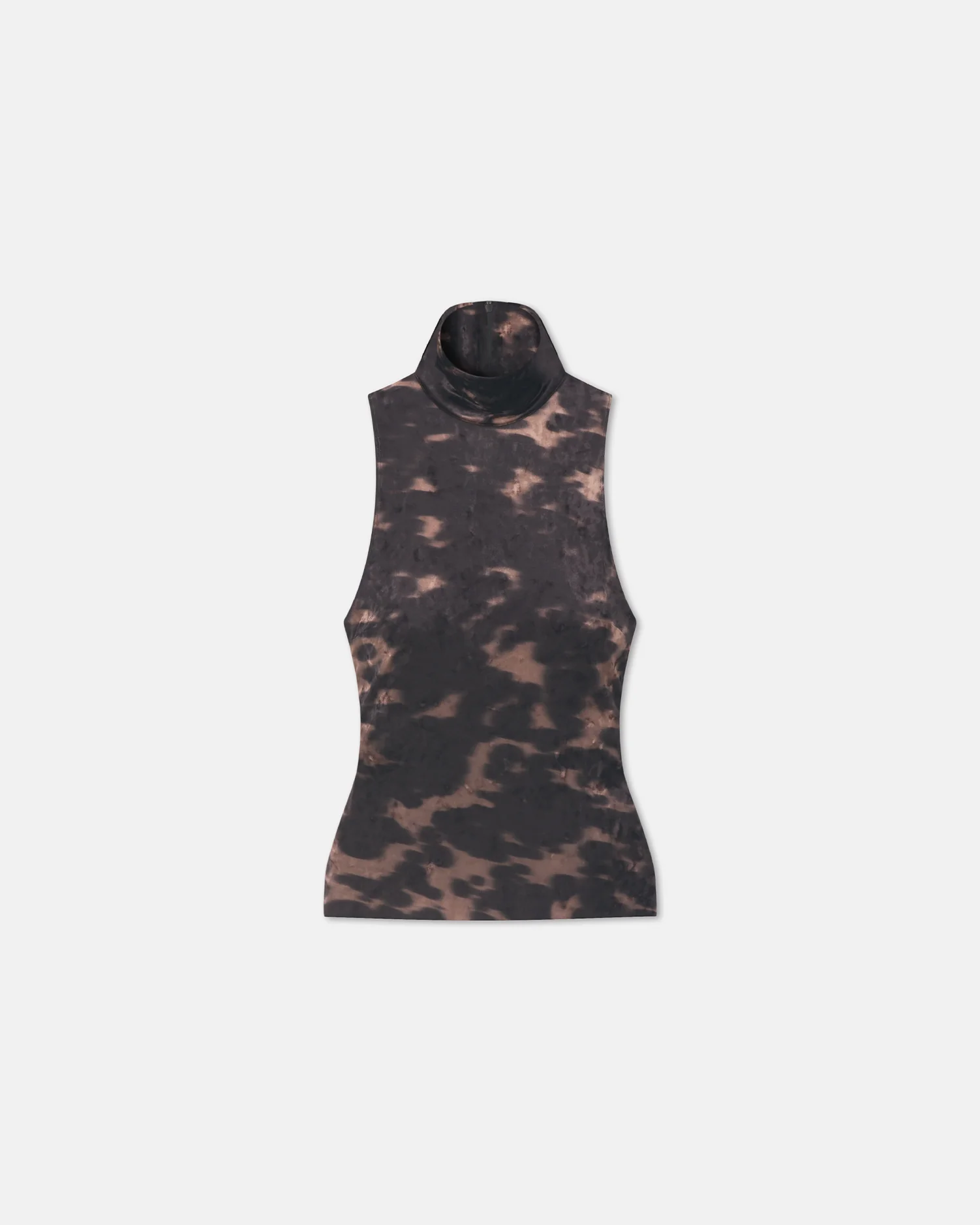 Sula - Sleeveless top - Midnight Mocha Brown