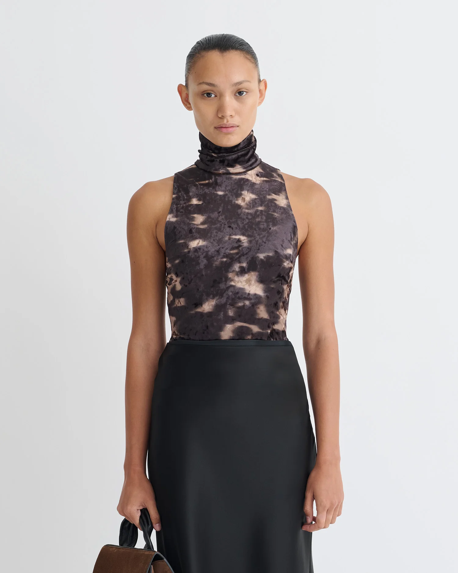 Sula - Sleeveless top - Midnight Mocha Brown - Image 2