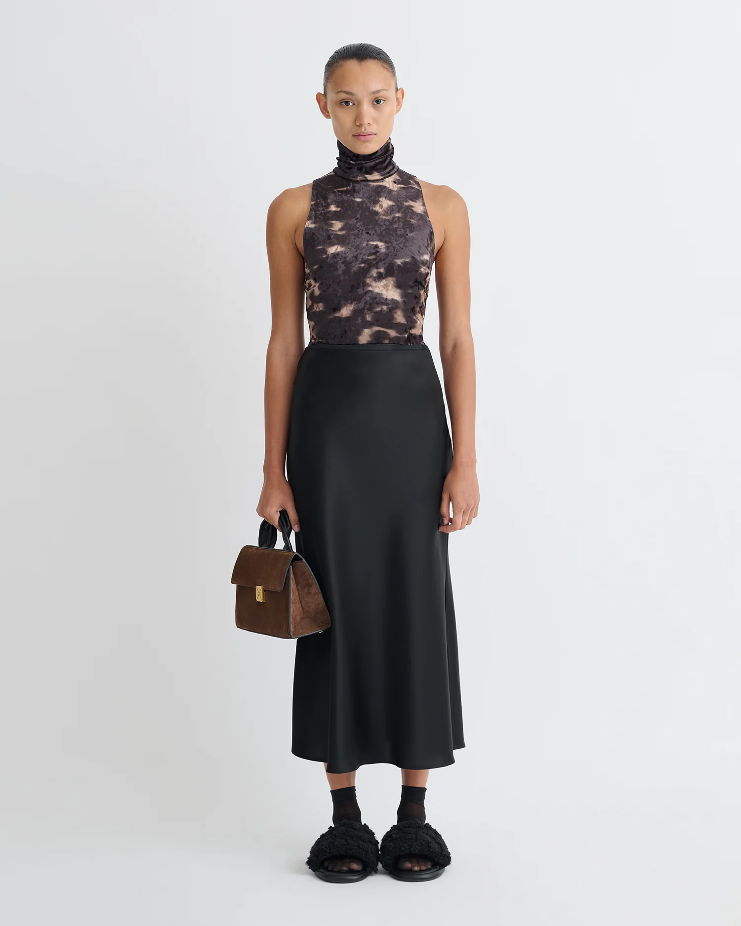 Sula - Sleeveless top - Midnight Mocha Brown - Image 4