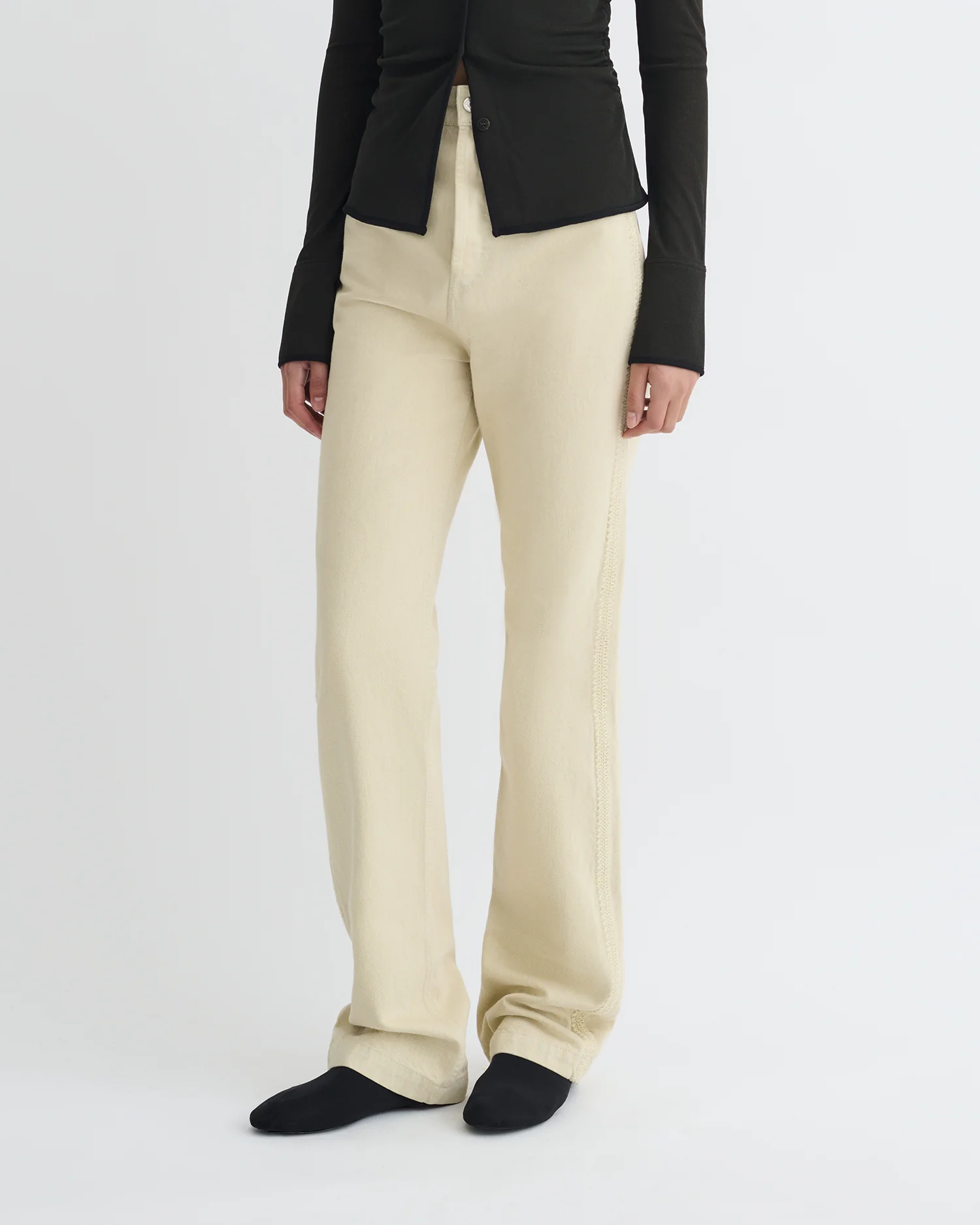 Seldes - Jeans - Beige - Image 3