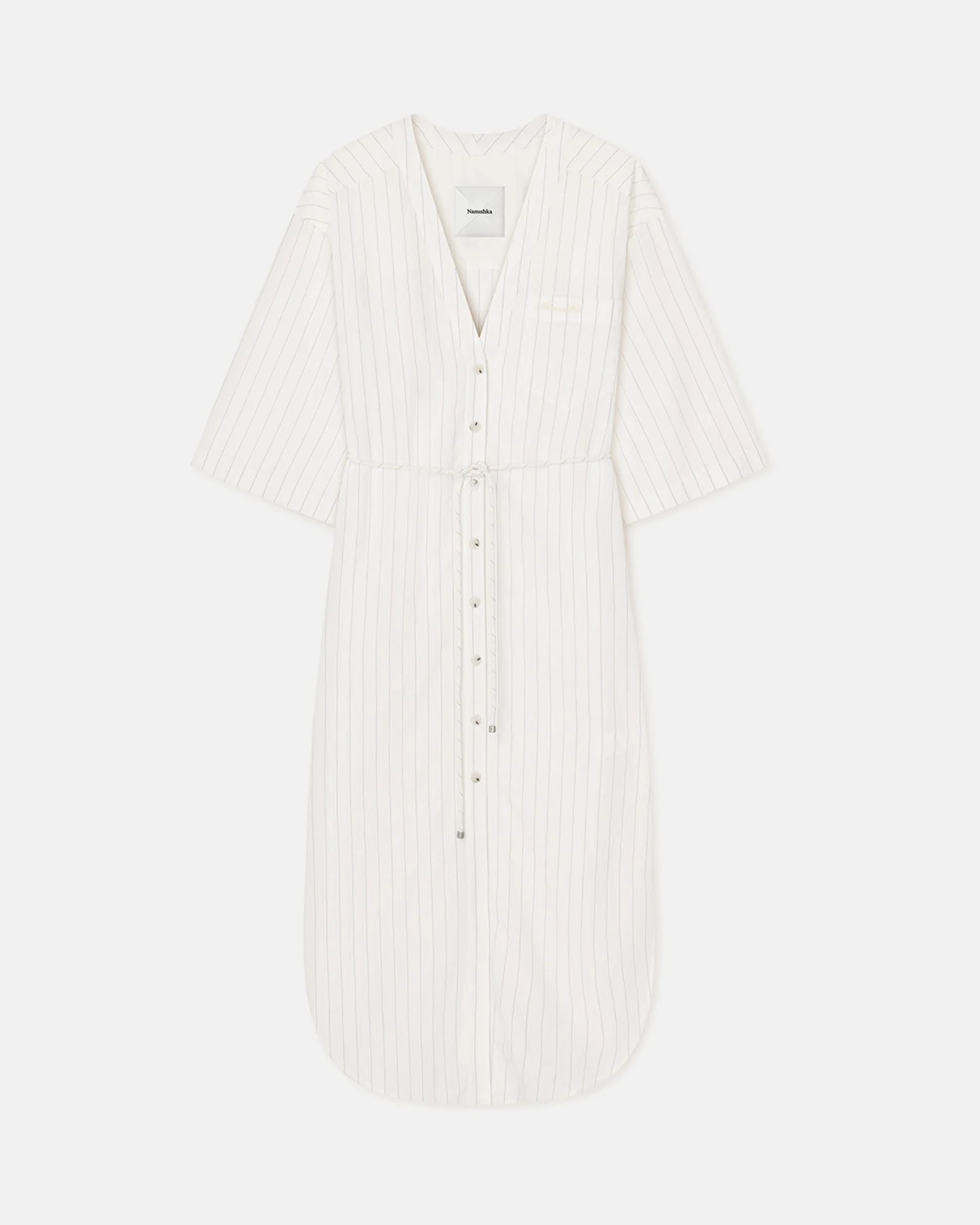 Amneris - Shirt dress - White - Image 3