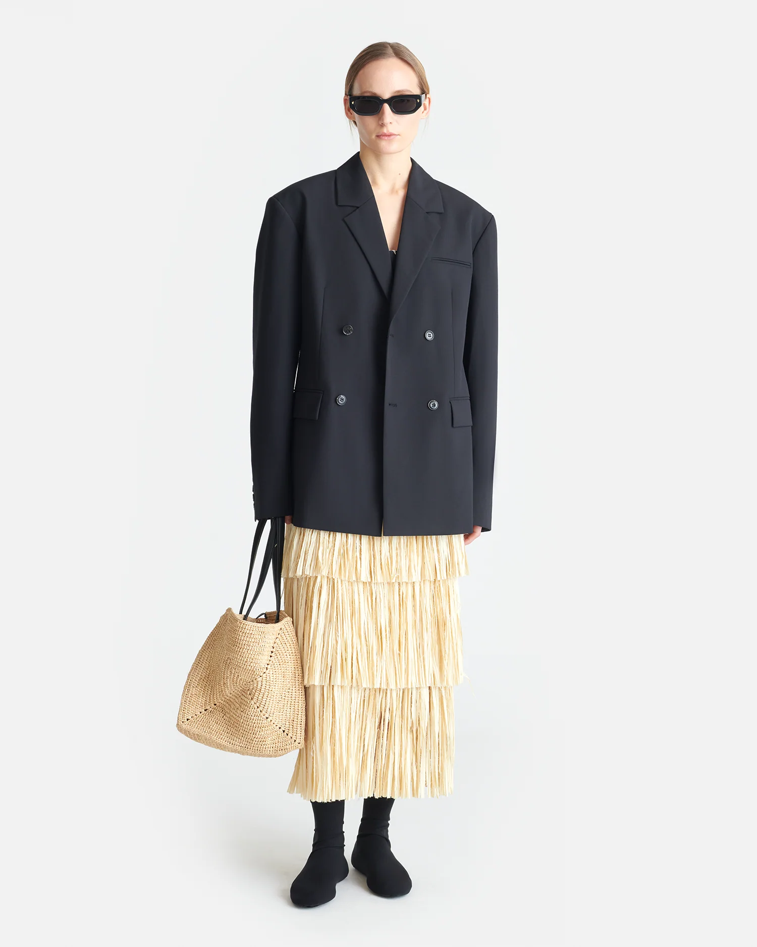 Diante - Boxy blazer - Black - Image 3