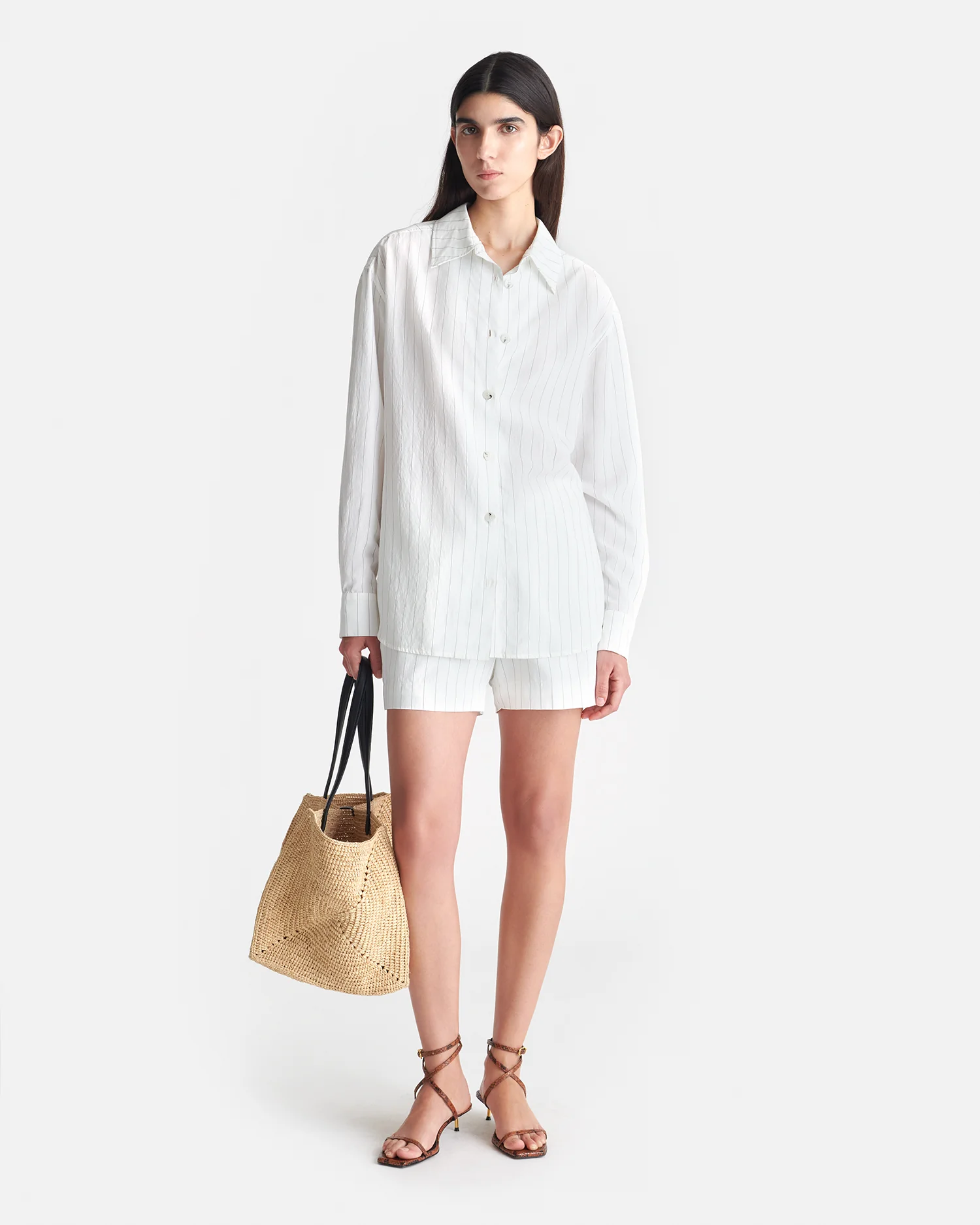 Dylla - Relaxed shorts - White