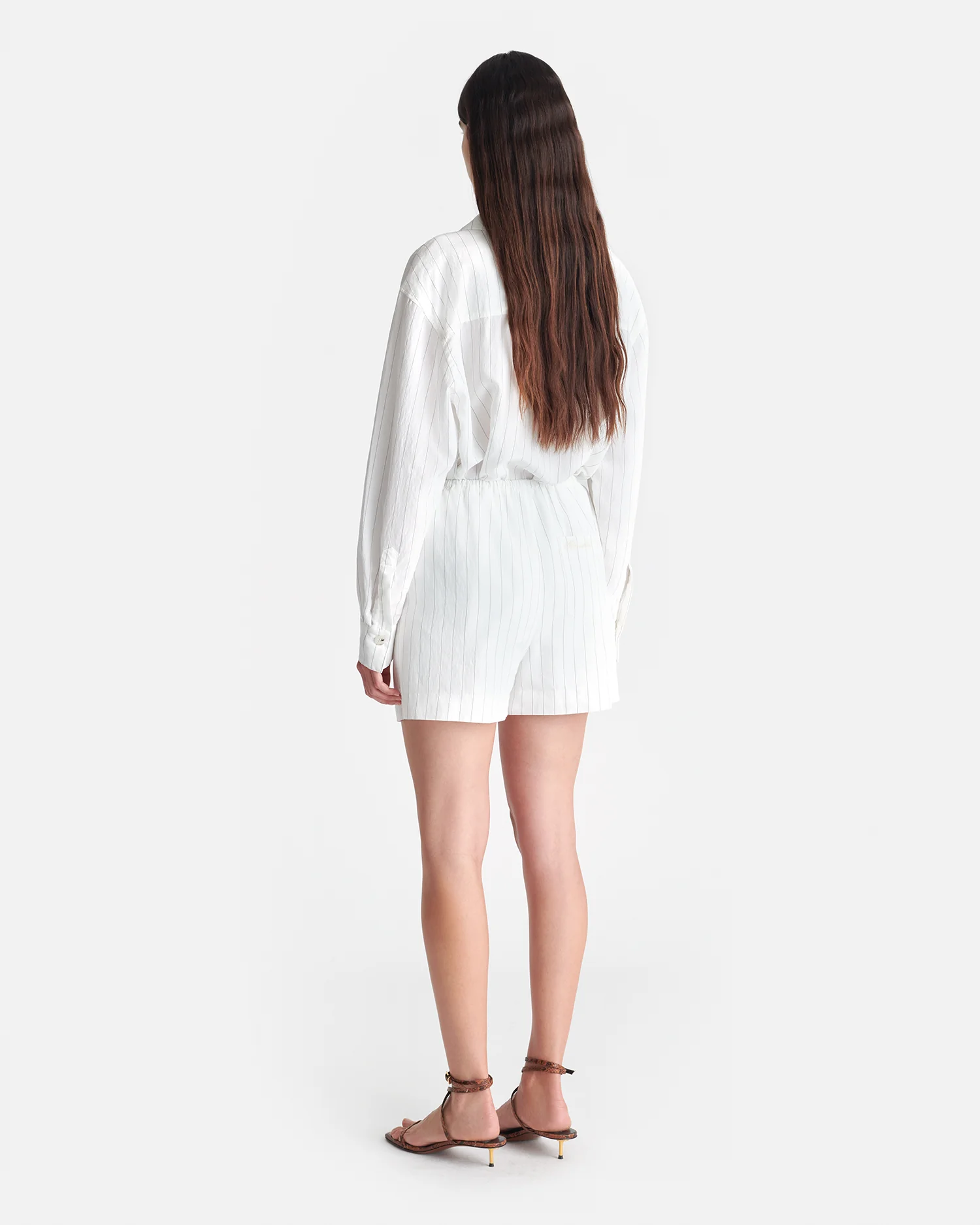 Dylla - Relaxed shorts - White - Image 3