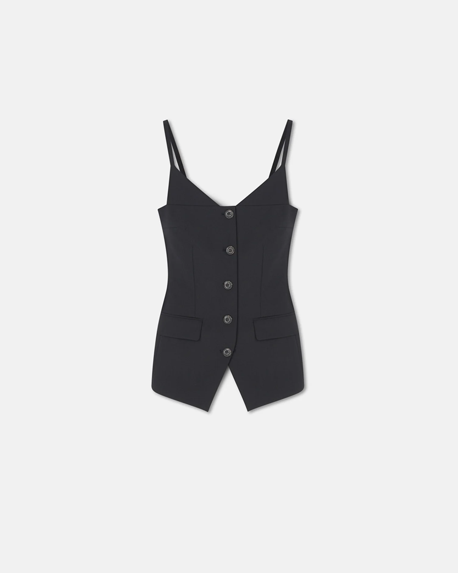Cinda - Open-back top - Black - Image 4