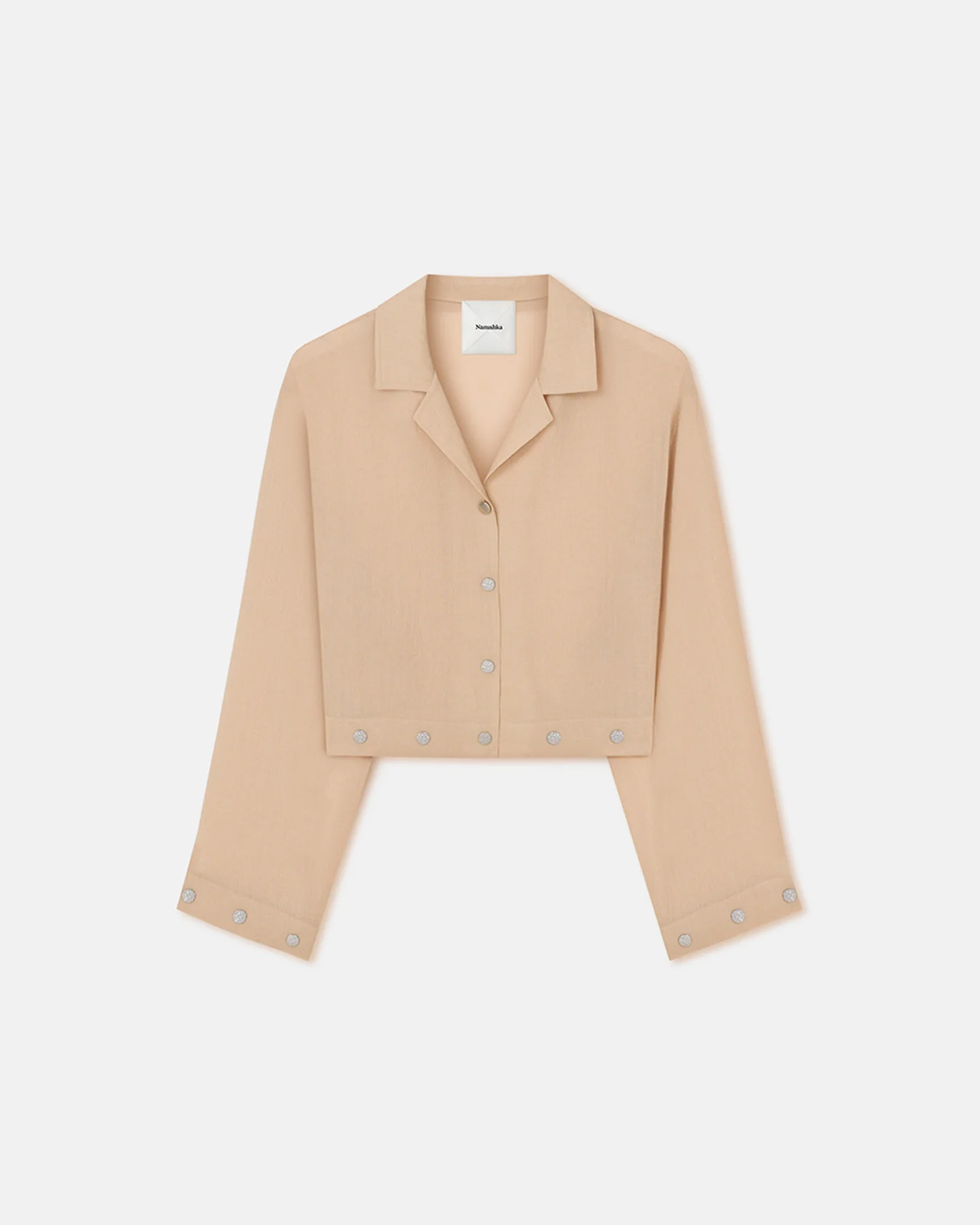 Vally - Cropped shirt - Wax - Image 4